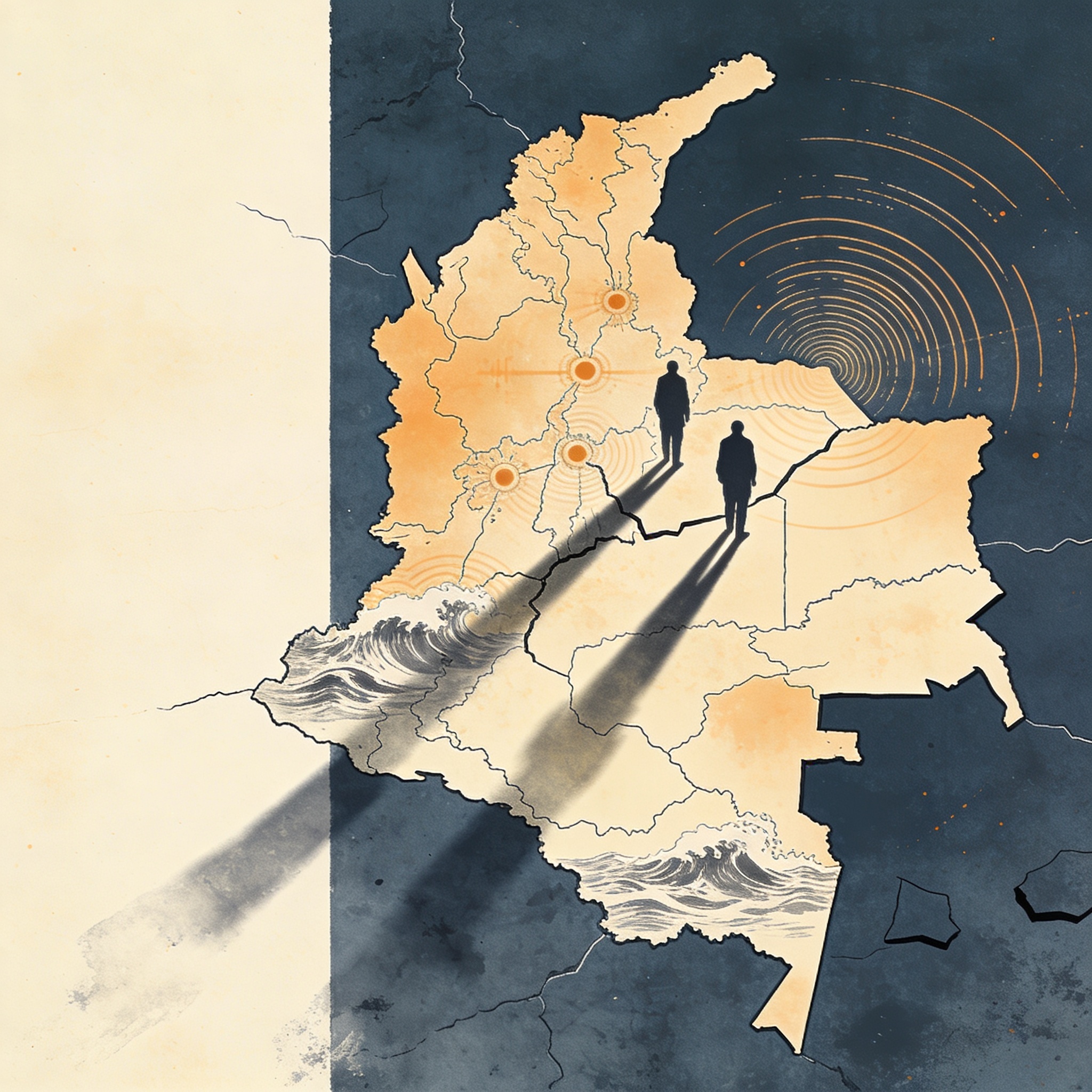 MOE detecta presión y desinformación en 550 municipios antes de la primera vuelta — Última hora, ilustración editorial