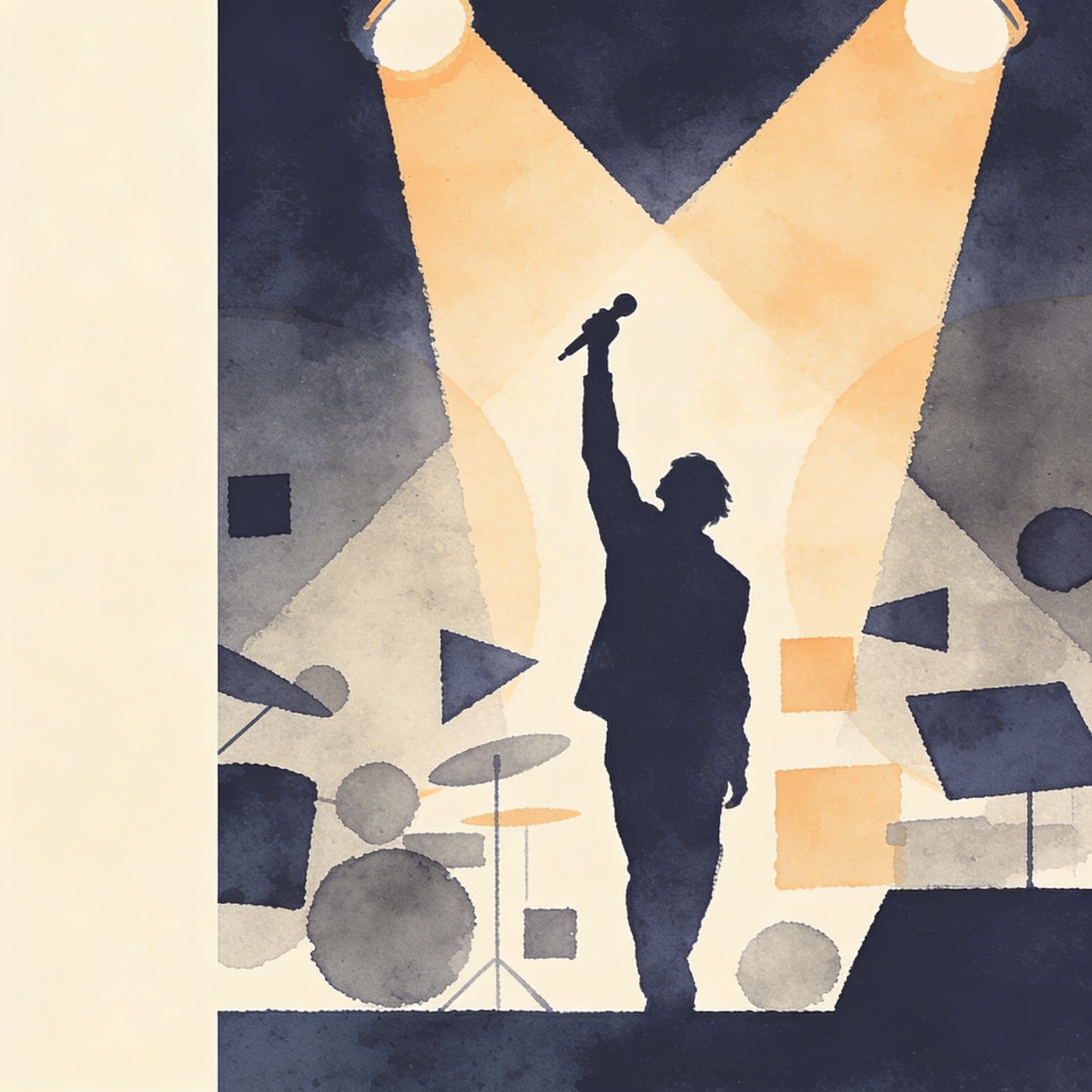 Jamiroquai vuelve a Colombia después de 16 años — Cultura pop & política, ilustración editorial