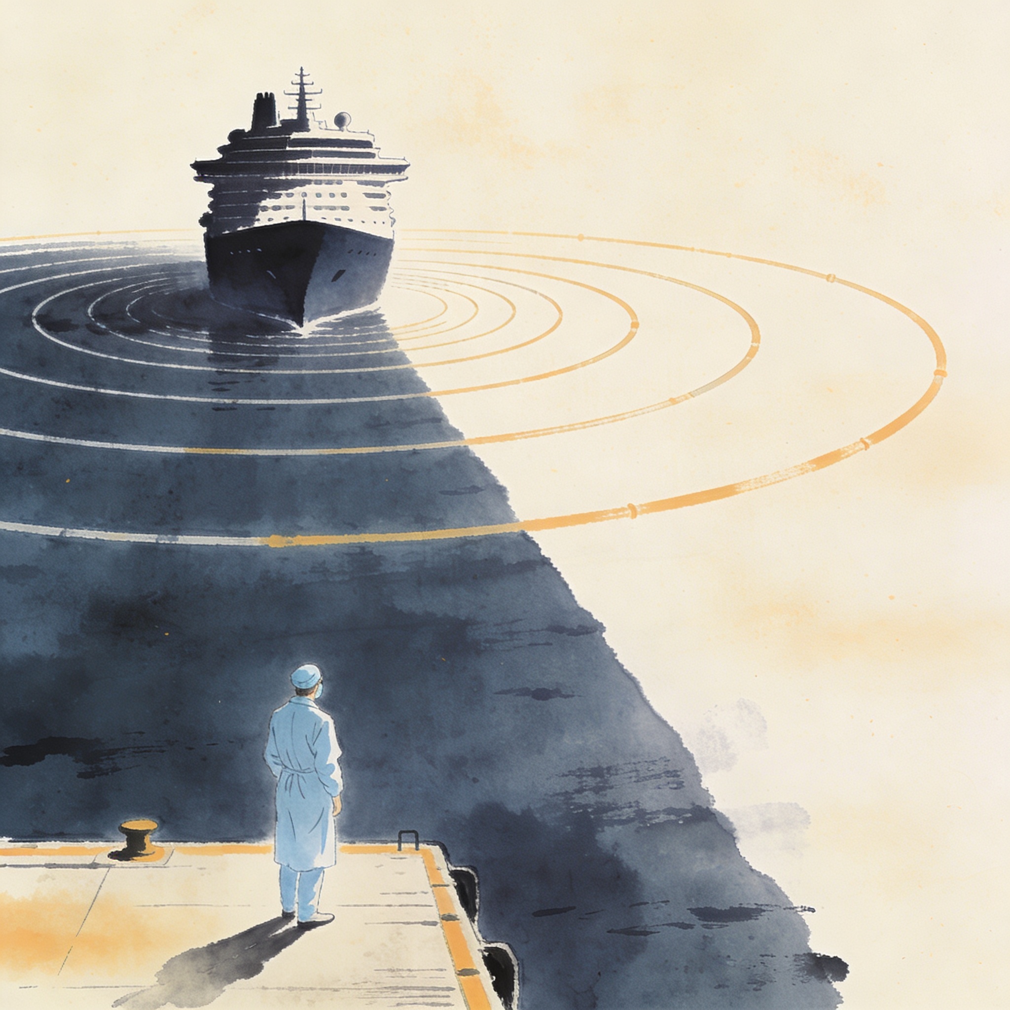 Cuando la salud pública viaja sin fronteras — Salud, ilustración editorial