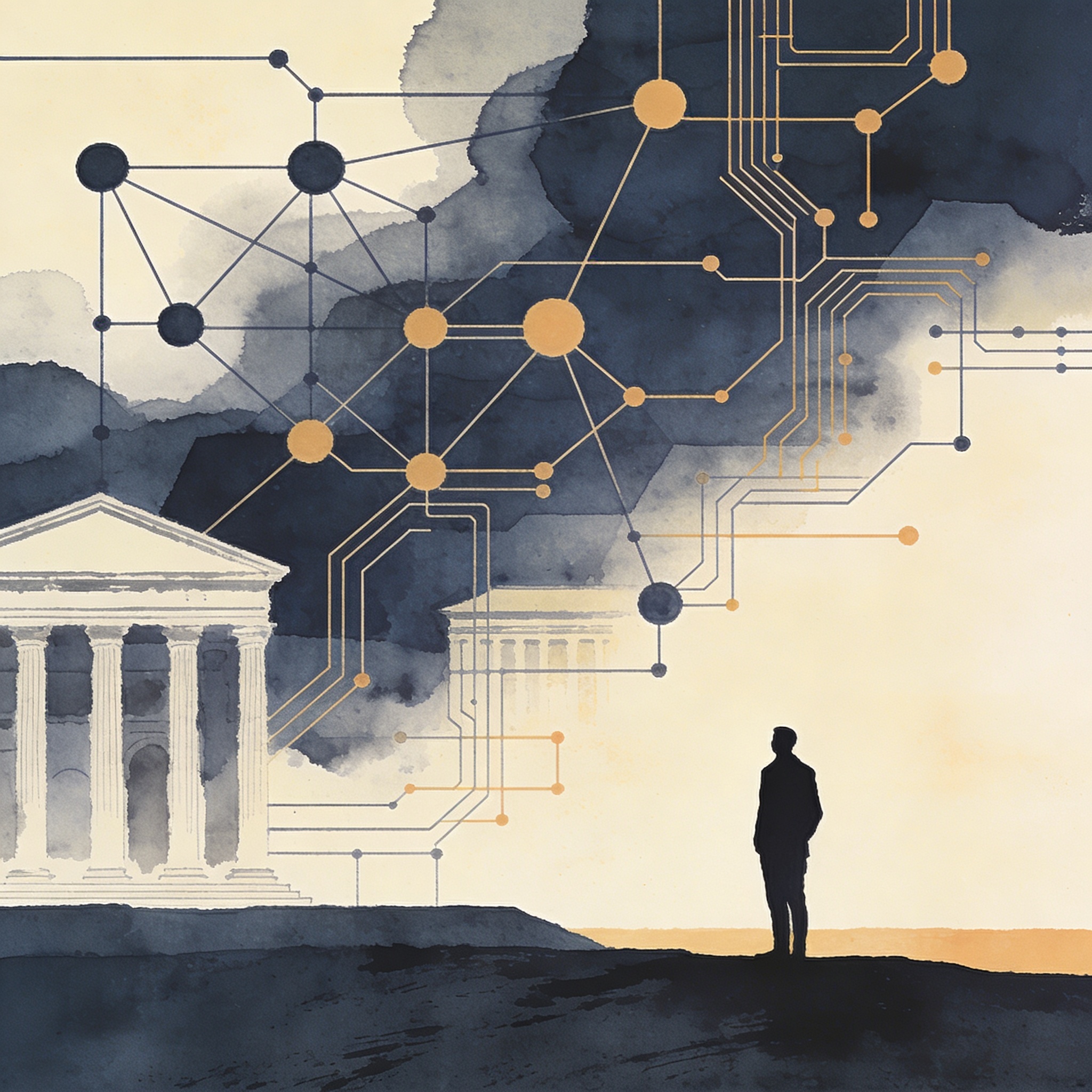 El Vaticano entra en la batalla global sobre inteligencia artificial — Internacional, ilustración editorial