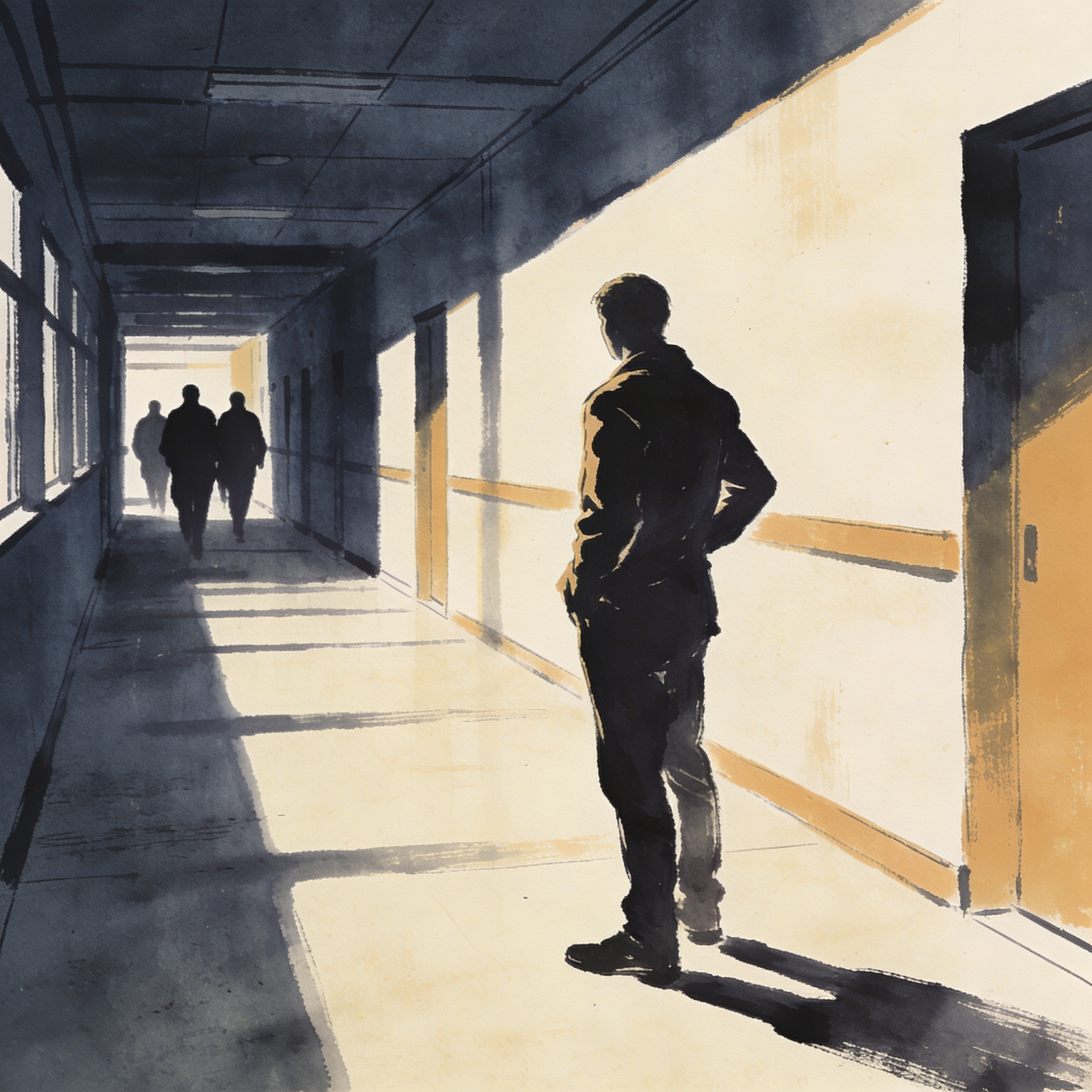 Cuando la defensa es negación sin argumentos — Política, ilustración editorial