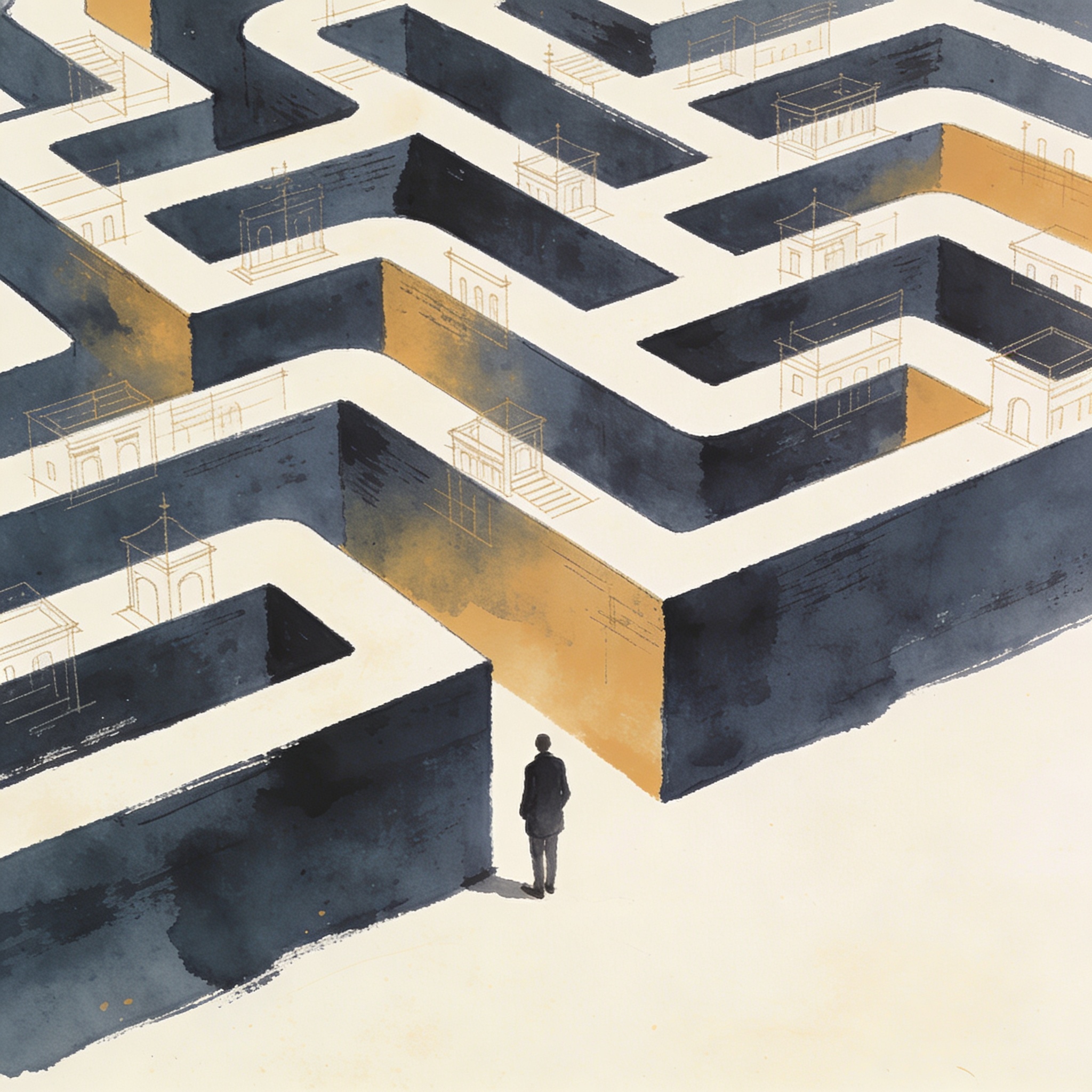 La tentación del cambio perpetuo — Cultura política, ilustración editorial