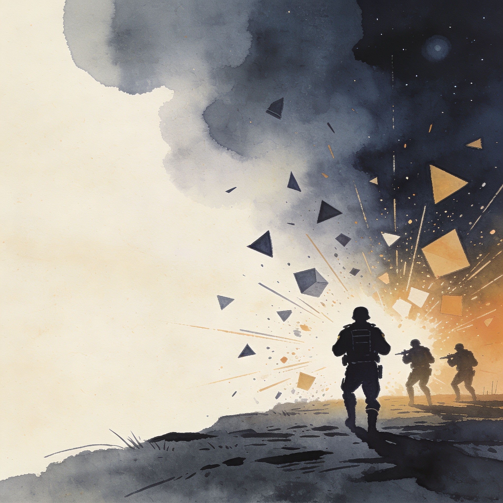 Ataque con granadas contra patrulla en El Bordo deja tres policías lesionados — Última hora, ilustración editorial