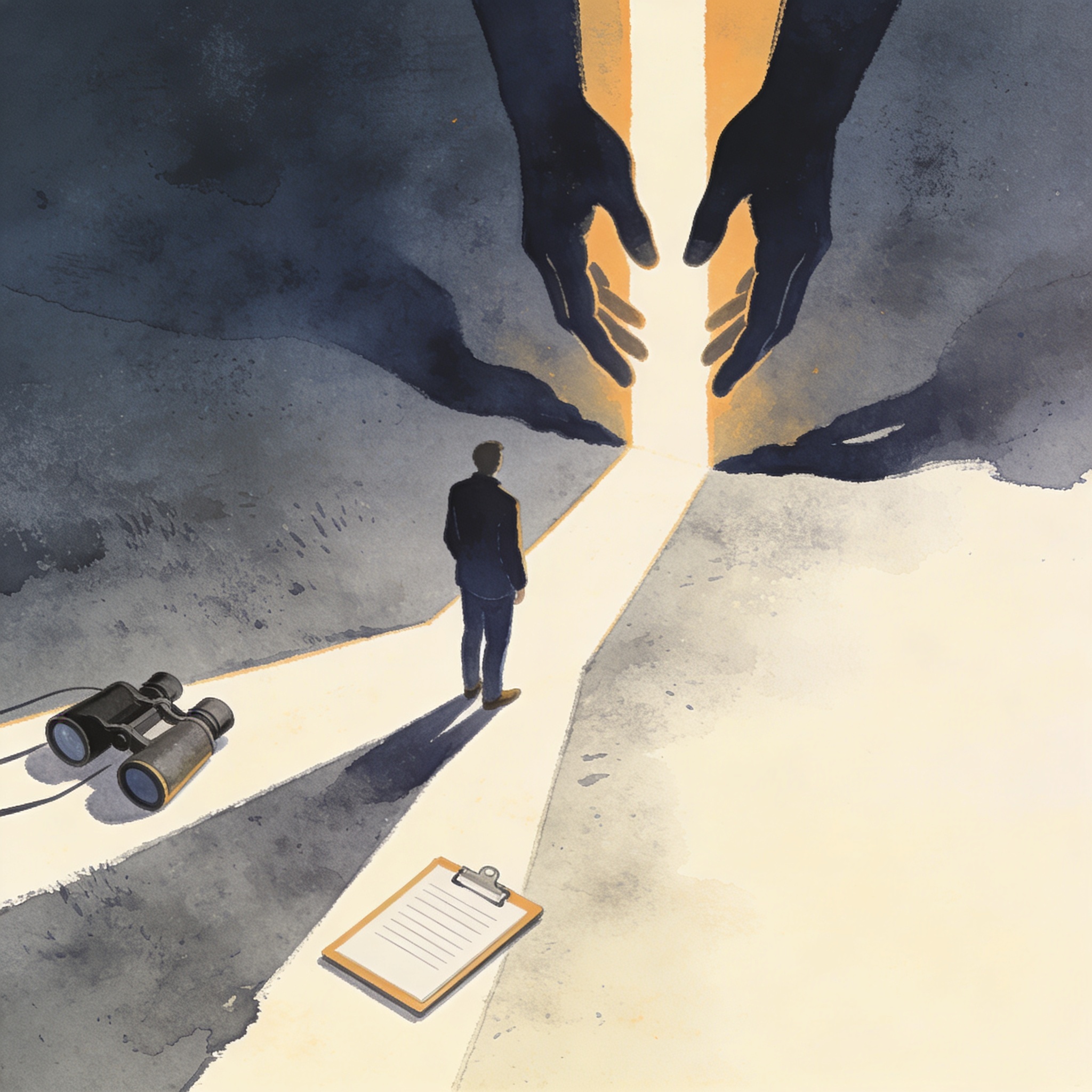 Petro confunde garantías electorales con injerencia política — Política, ilustración editorial