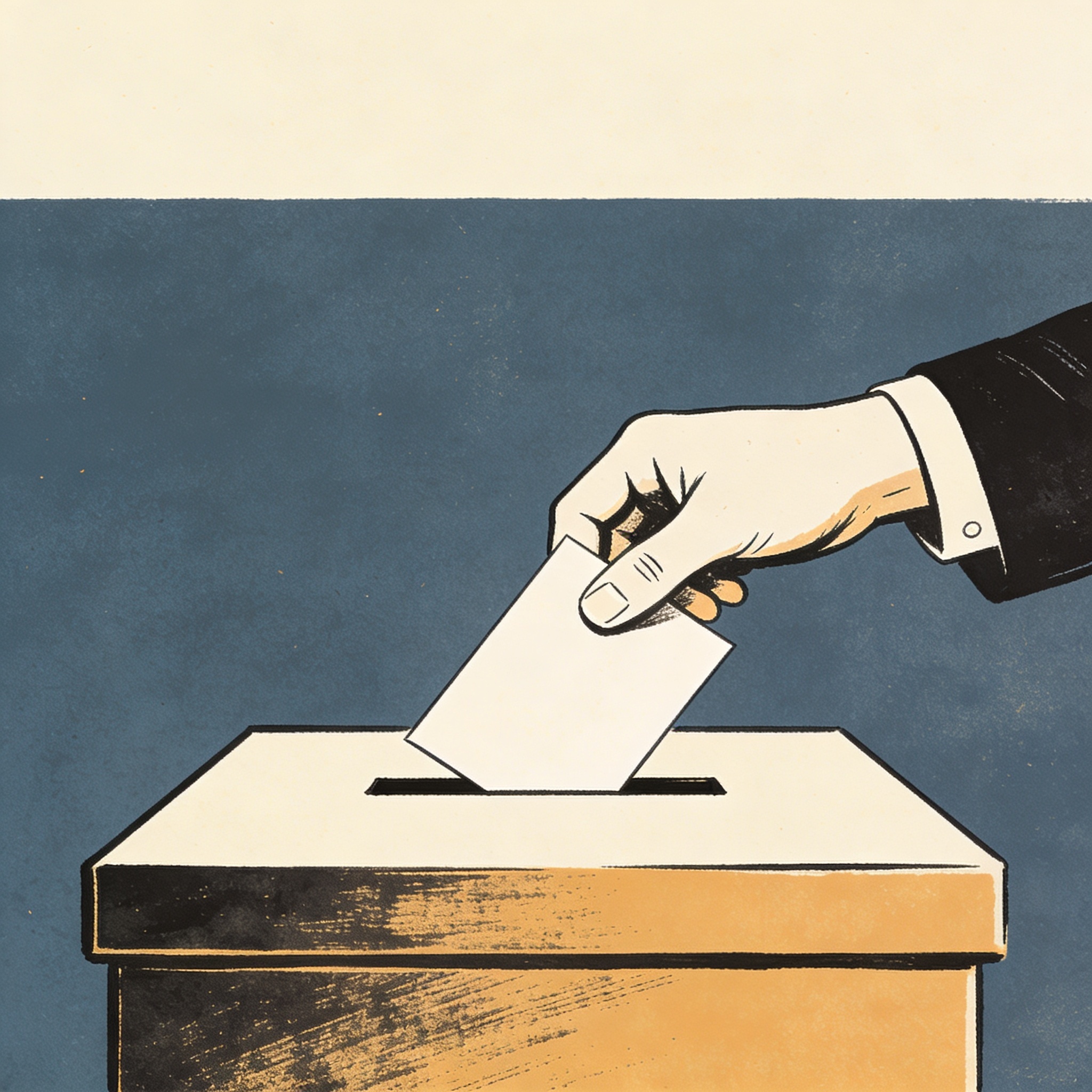 La participación electoral no es un acto de fe — Política, ilustración editorial