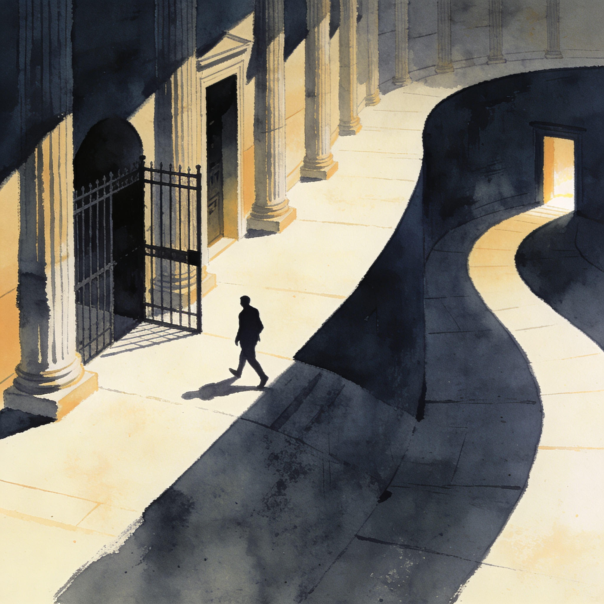Petro busca sortear al Consejo de Estado con nuevos decretos — Política, ilustración editorial