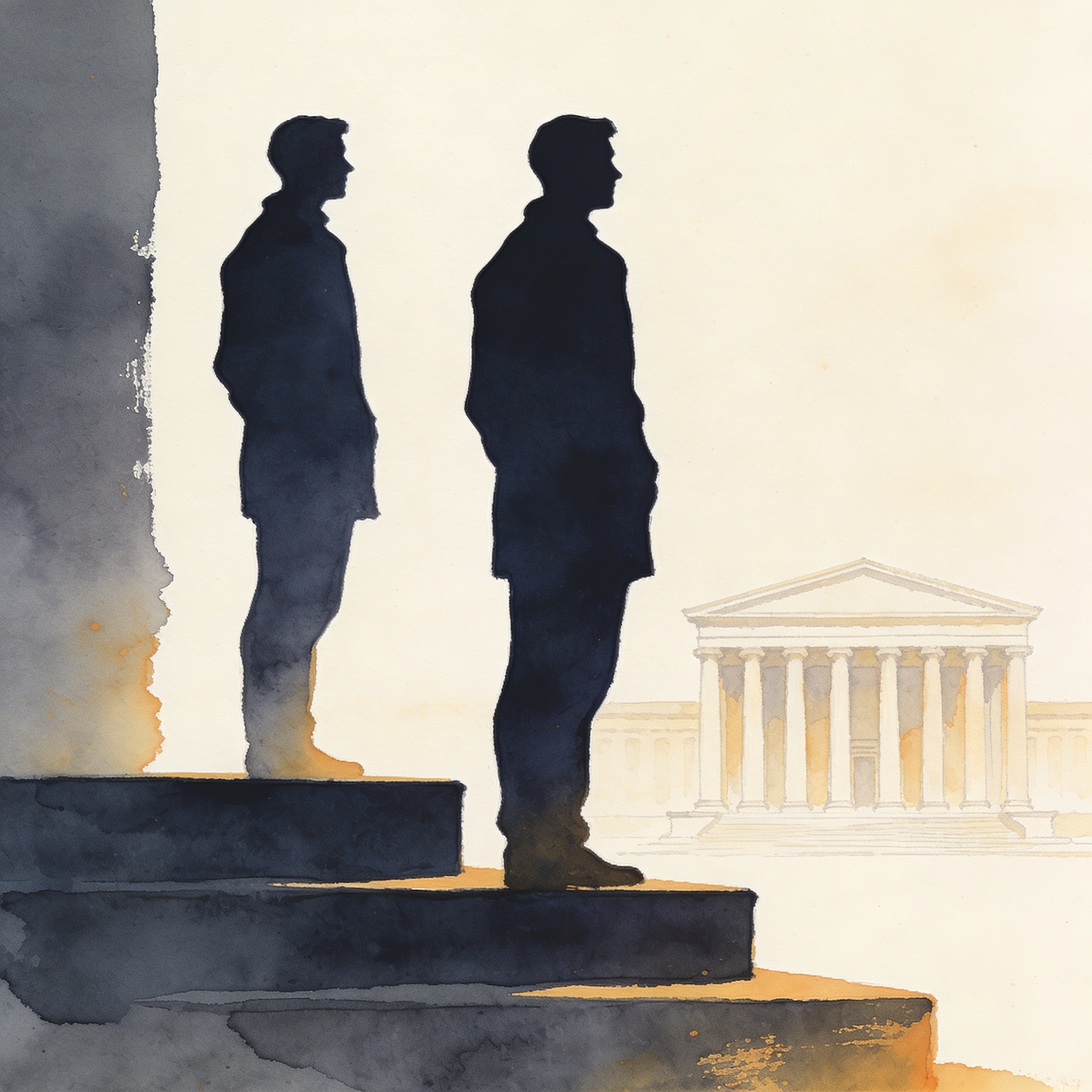 Paloma Valencia y Oviedo apuestan por paridad de género en la presidencia — Política, ilustración editorial