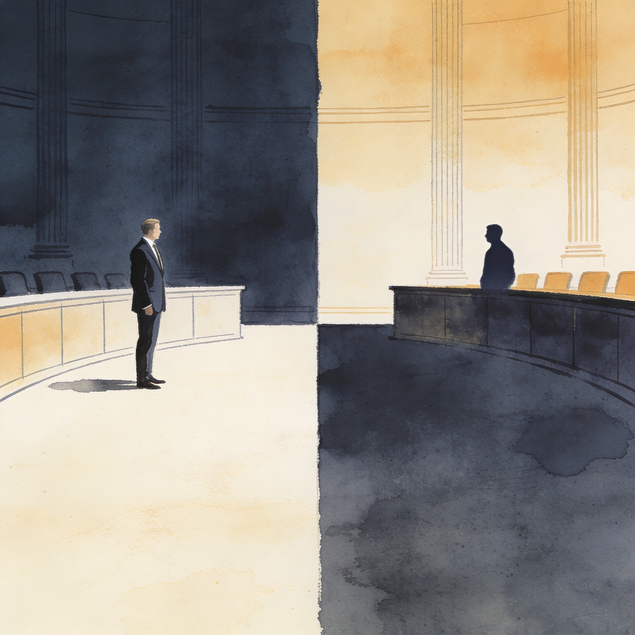 Fajardo mantiene distancia del uribismo sin cerrar el diálogo — Política, ilustración editorial