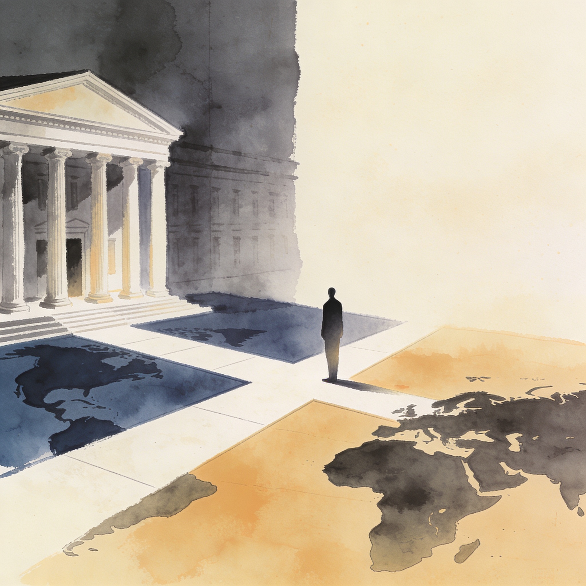 Valencia busca legitimidad internacional a una semana de las elecciones — Política, ilustración editorial