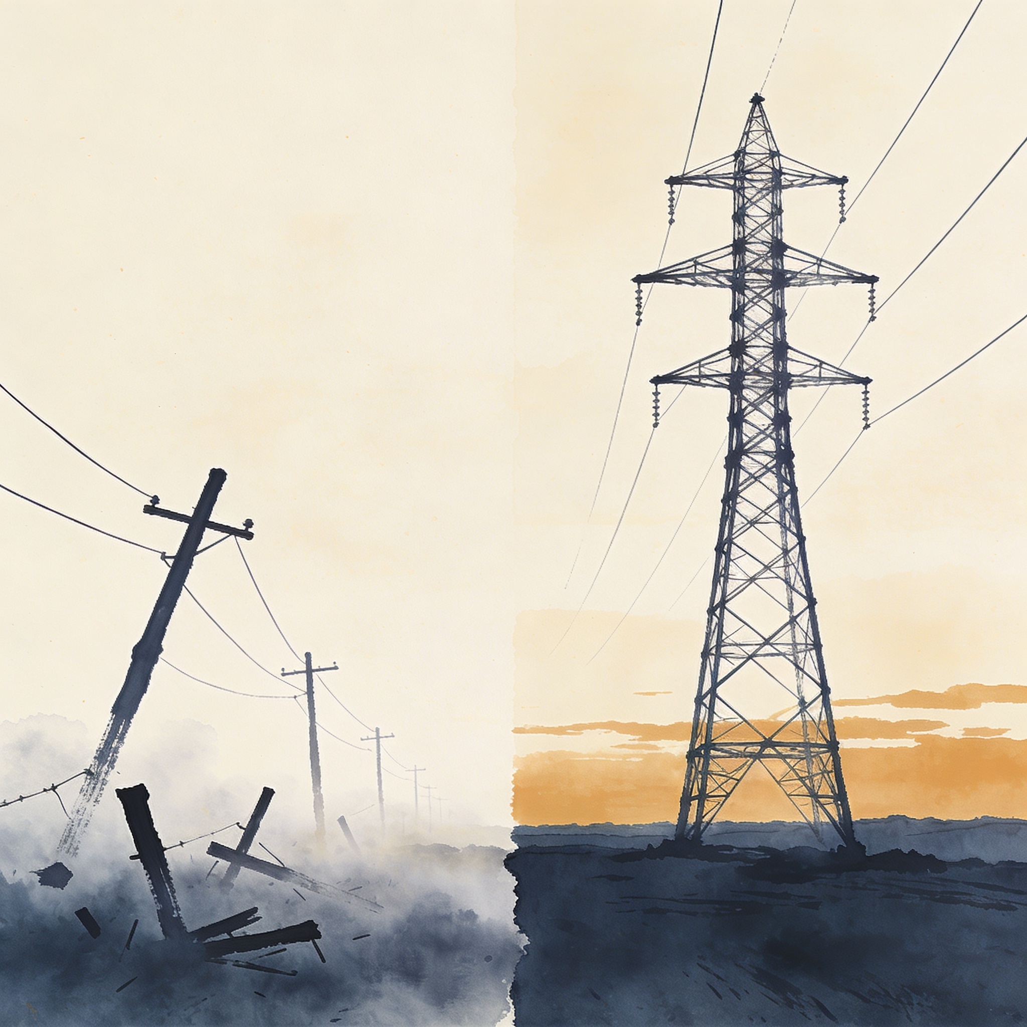 GEB apunta al podio energético brasileño mientras Colombia rezaga infraestructura — Mercados, ilustración editorial