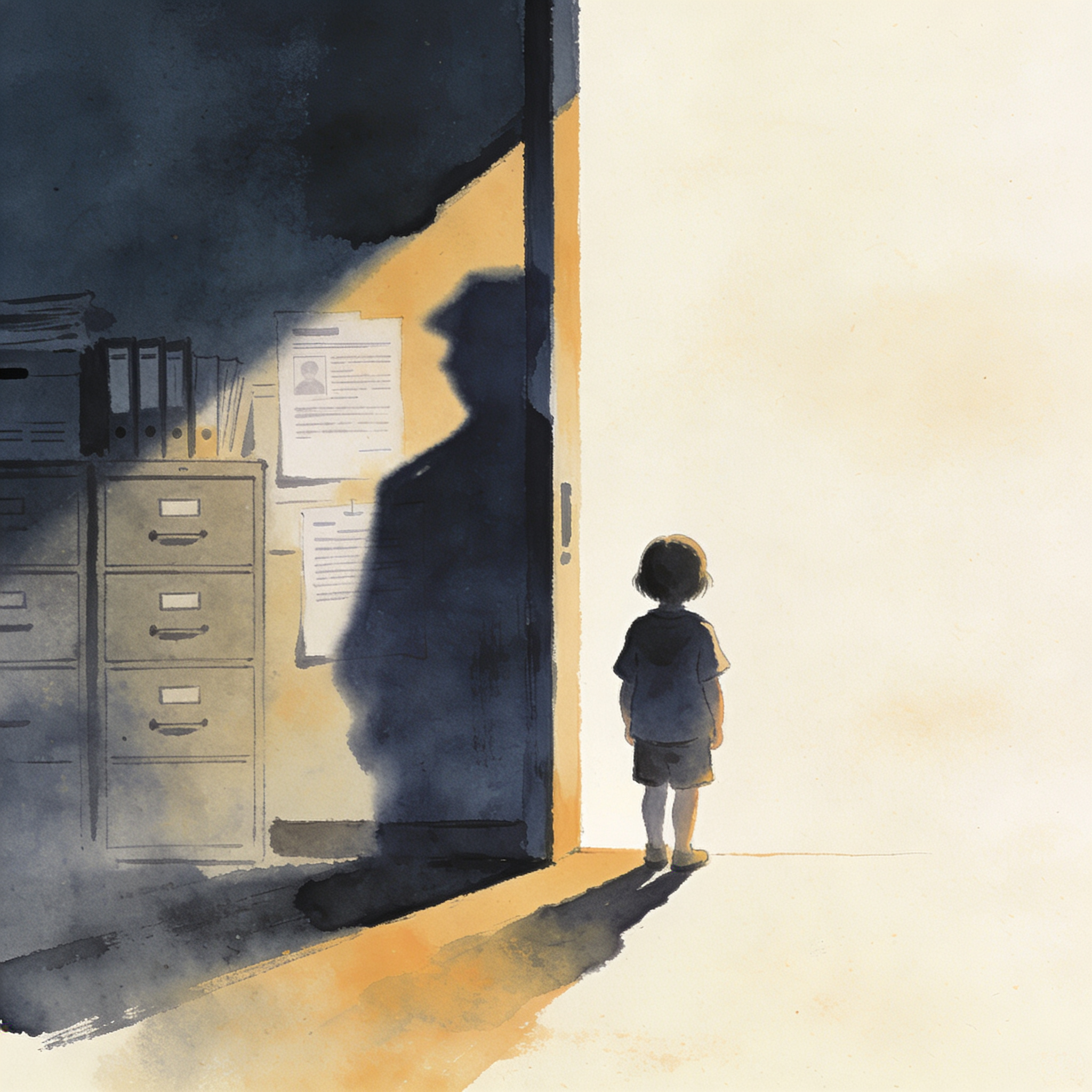 Cuando el Estado suple la ausencia del padre irresponsable — Cultura política, ilustración editorial