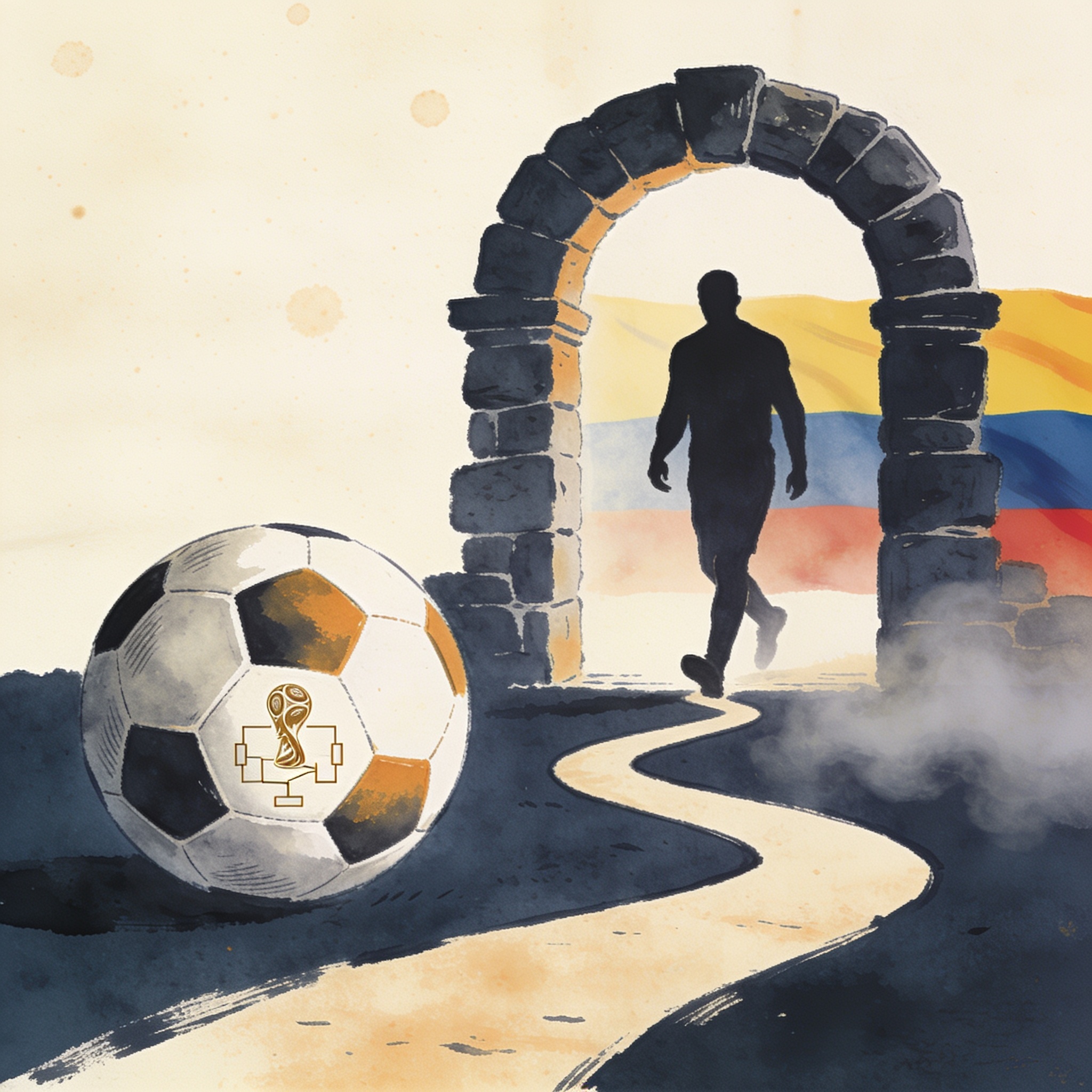Colombia ya está en octavos, pero el liderato del Grupo K aún importa — Deportes, ilustración editorial