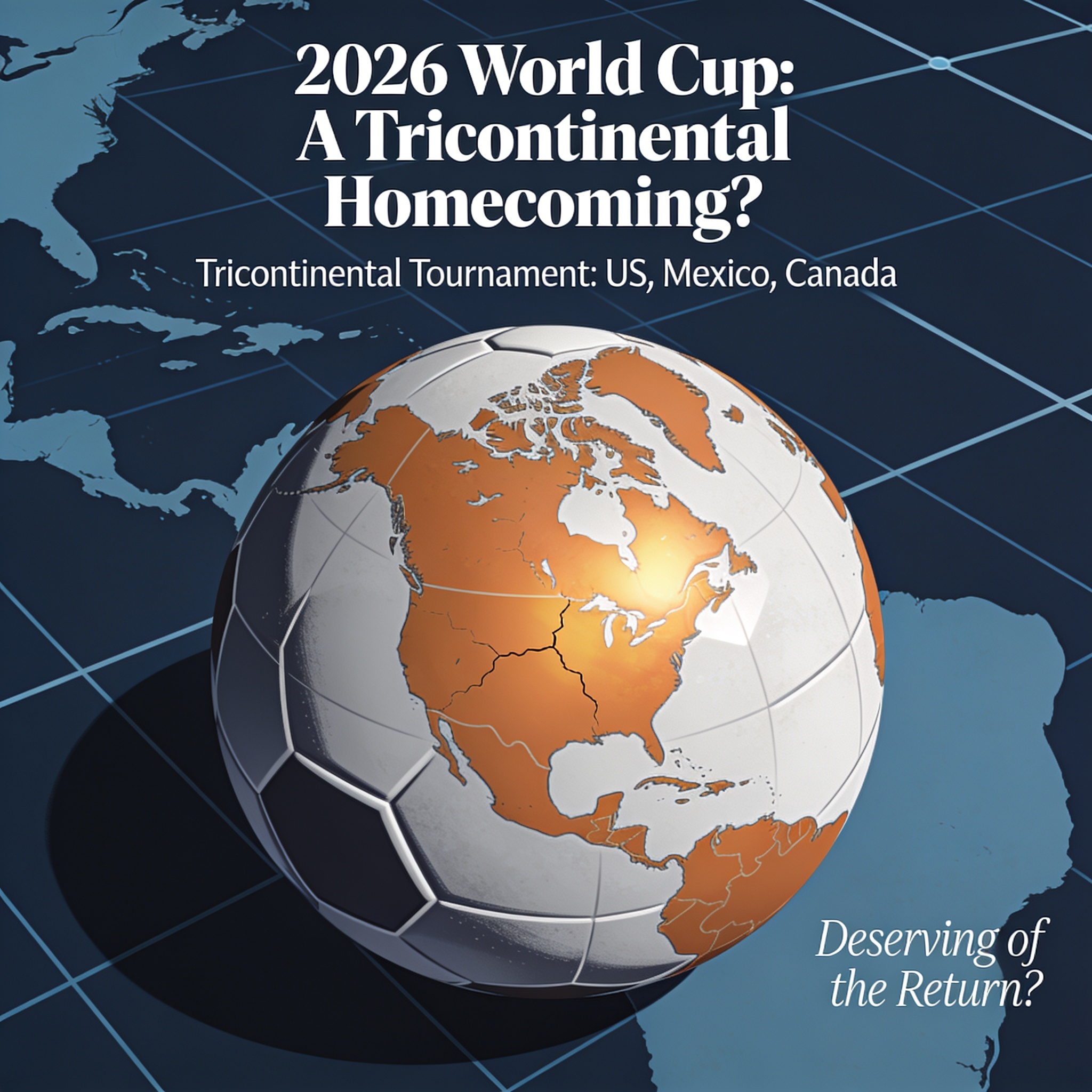 El Mundial vuelve a América y la pregunta es si merecía volver — Deportes, ilustración editorial
