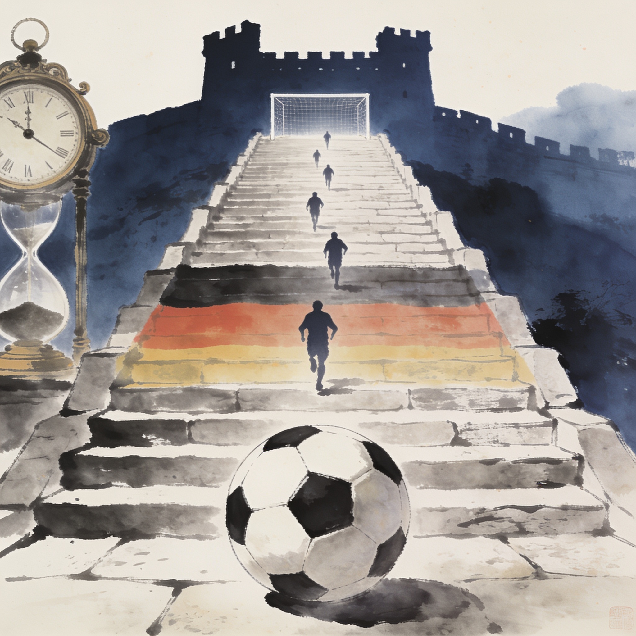 ¿Qué nos enseña Alemania sobre la institucionalidad del fútbol? — Deportes, ilustración editorial