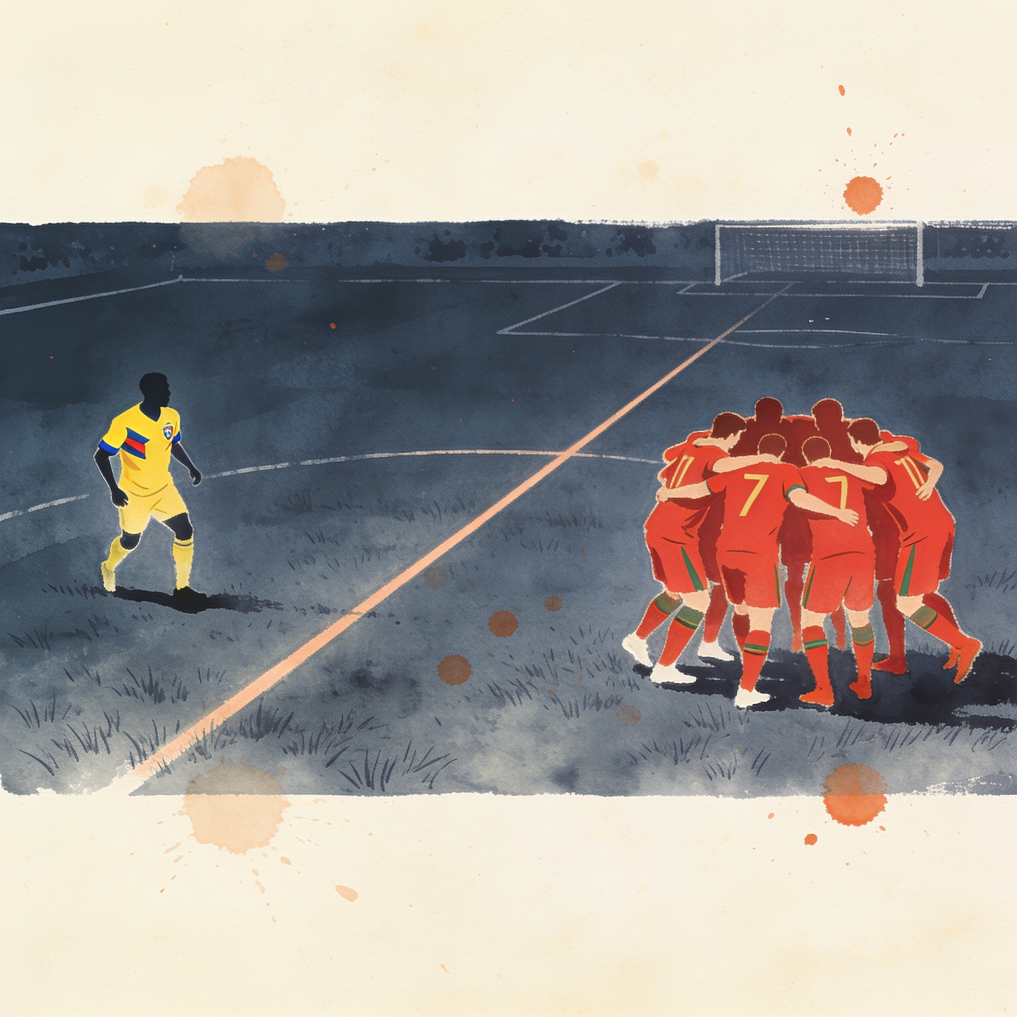 ¿Qué le enseña a Colombia el debut de Portugal en el Grupo K? — Deportes, ilustración editorial