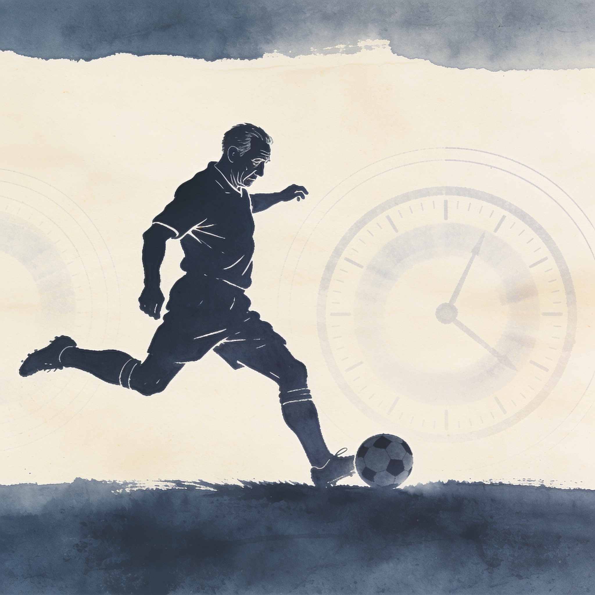 Messi y la sexta danza en el umbral de los cuarenta — Deportes, ilustración editorial