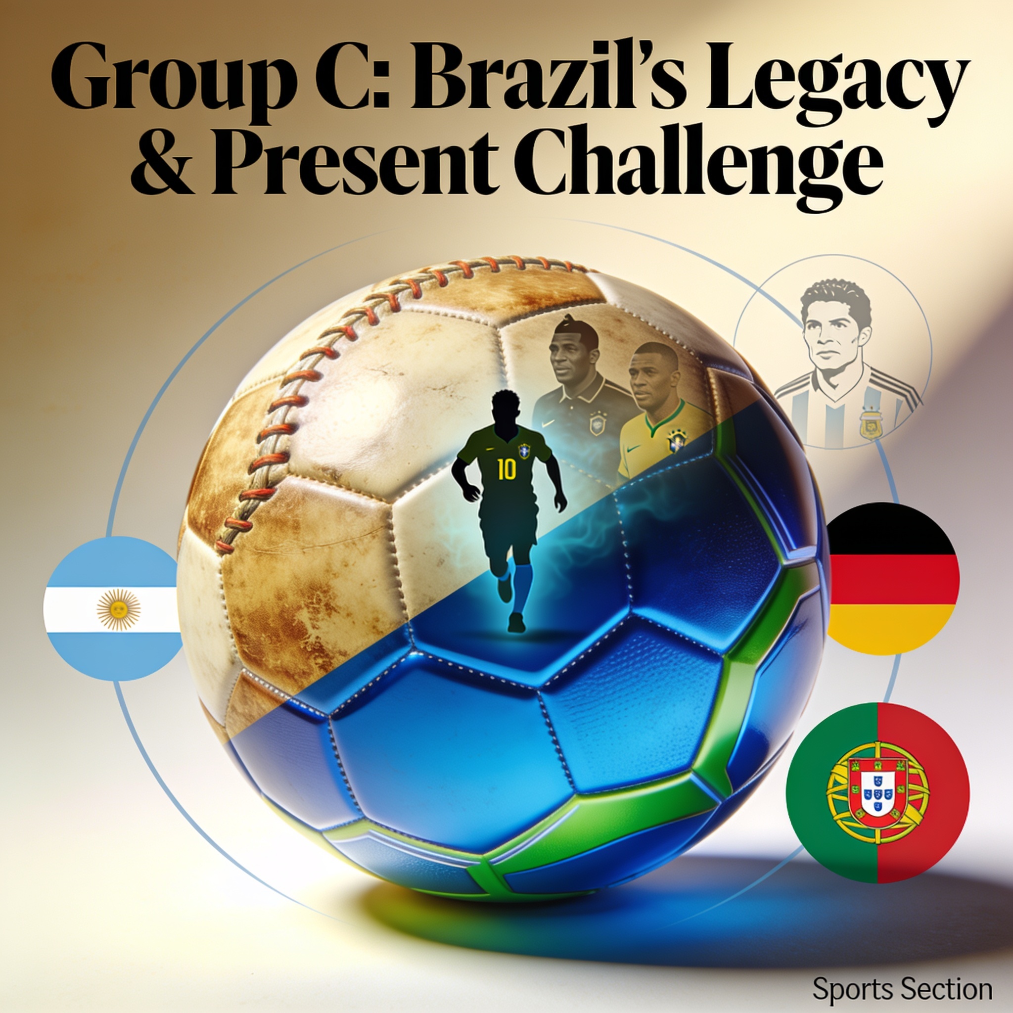 El Grupo C obliga a Brasil a demostrar que es más que nombre — Deportes, ilustración editorial