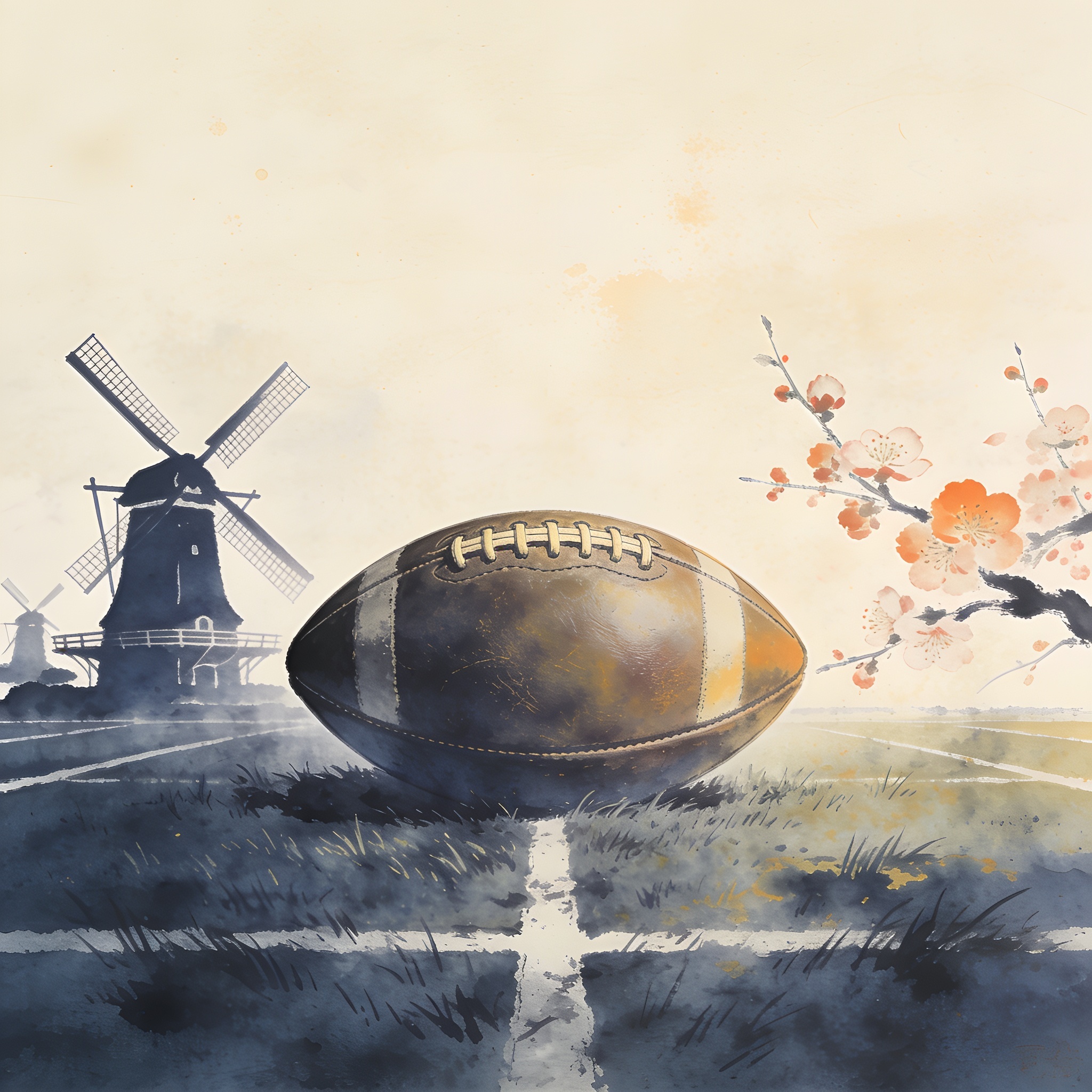 Países Bajos y Japón abren el grupo F con un fútbol sin fronteras — Deportes, ilustración editorial