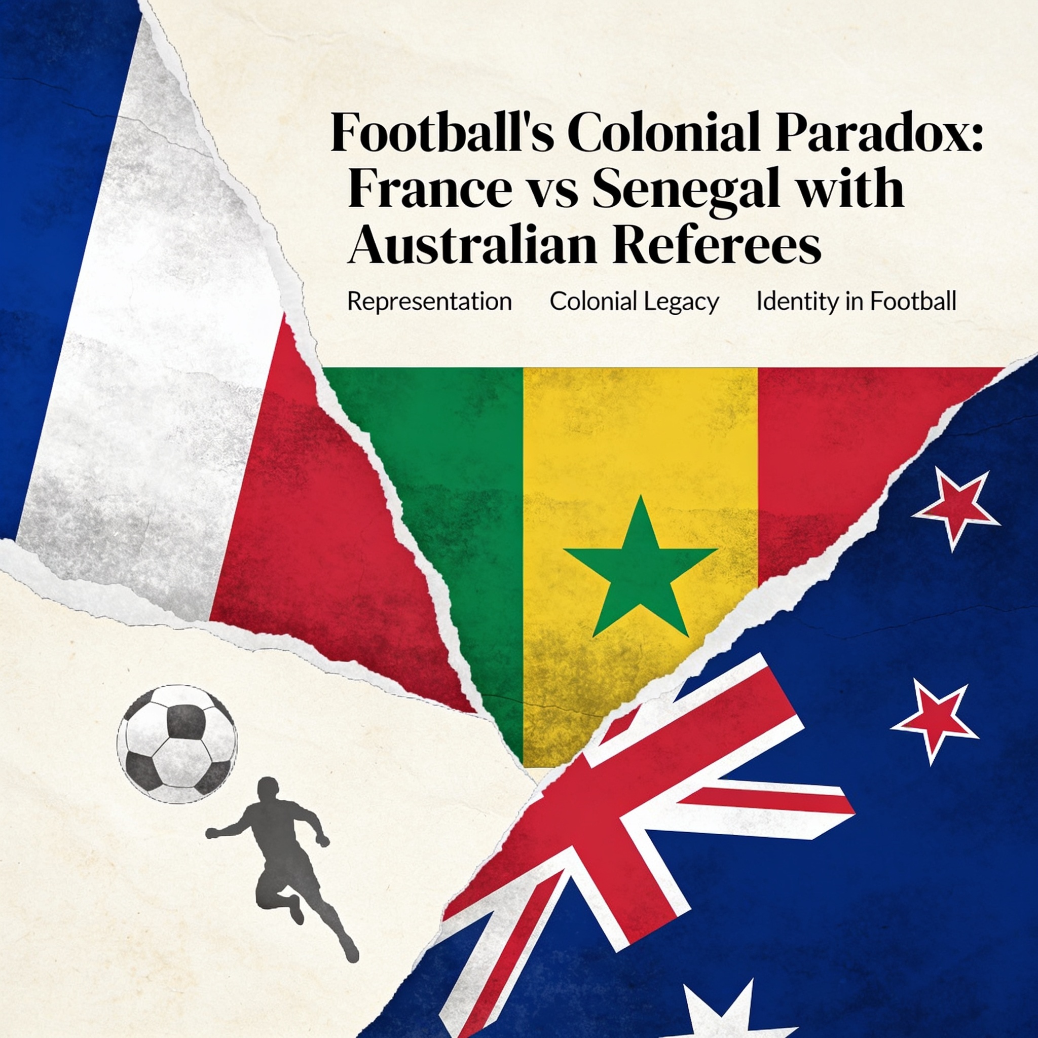El fútbol mundial sigue sin resolver su paradoja colonial — Deportes, ilustración editorial