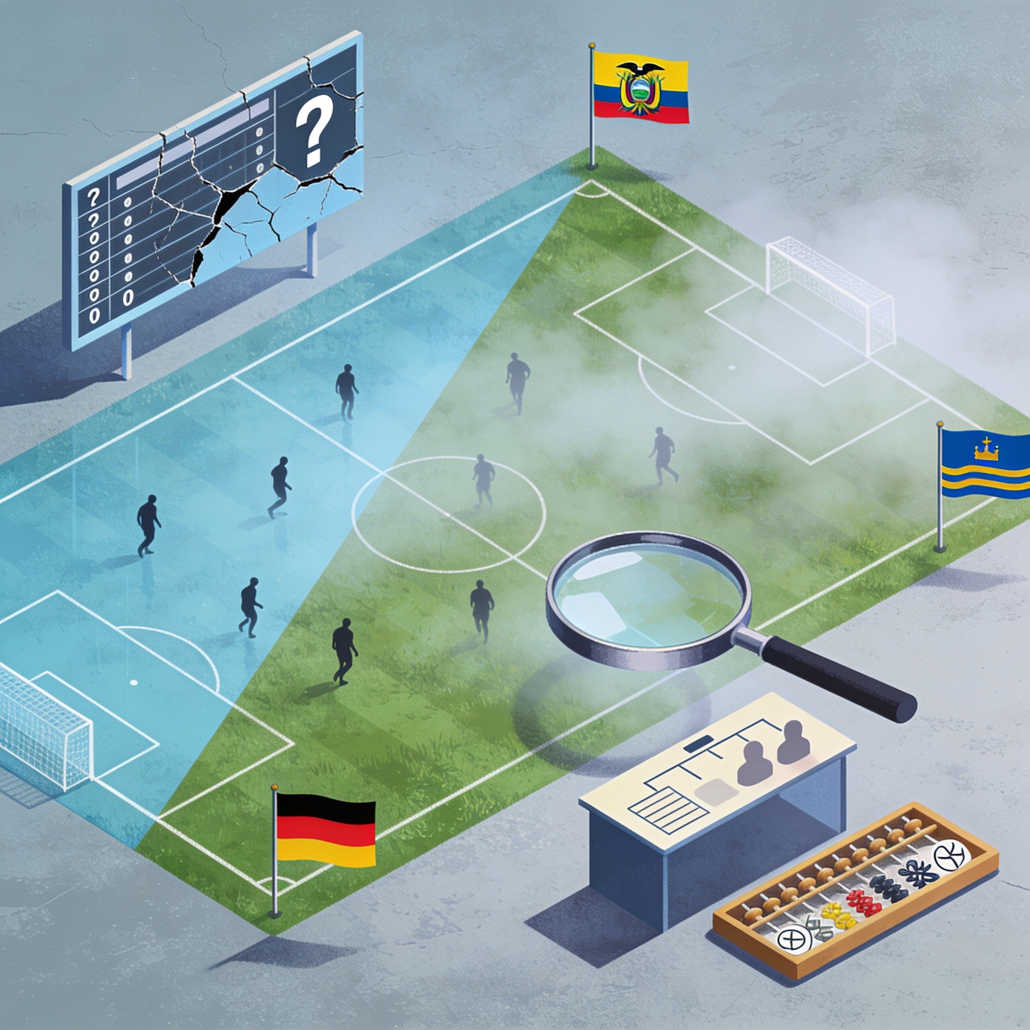 Cuando el fútbol obliga a pensar en lo que no se ve — Deportes, ilustración editorial