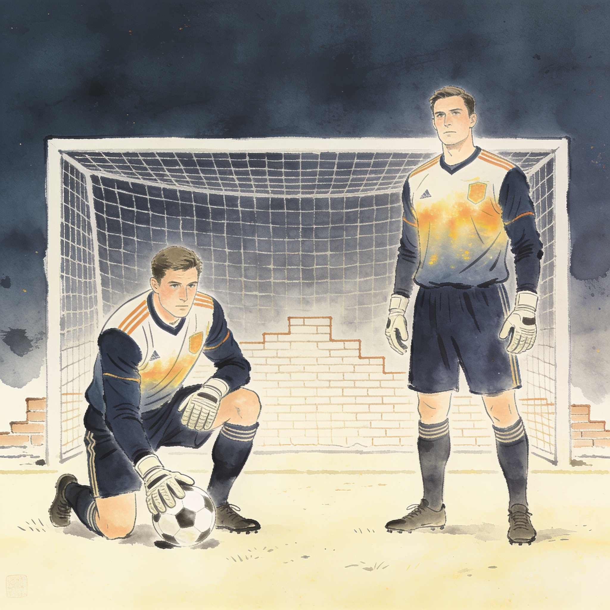 Millonarios reconstruye su arco con doble apuesta porteril para 2026 — Deportes, ilustración editorial