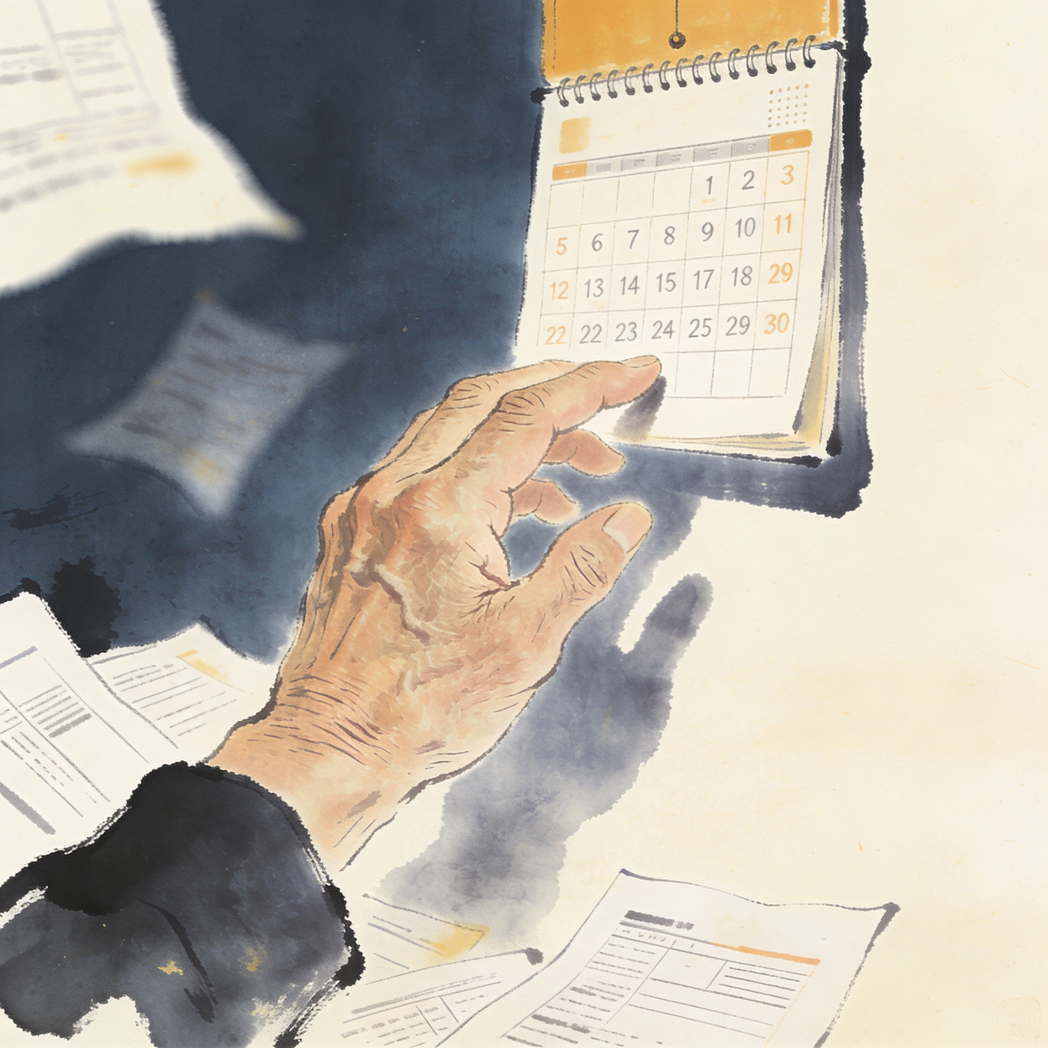 Colombia Mayor pausa pagos por segunda vuelta electoral — Política, ilustración editorial