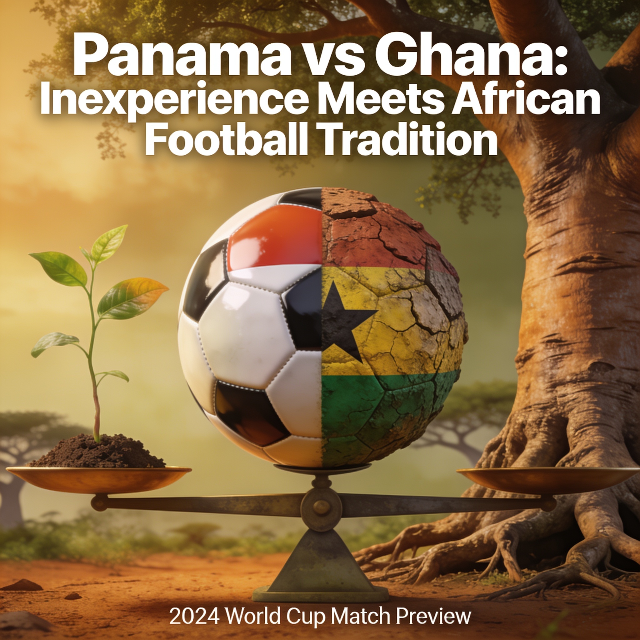 Panamá mide su fragilidad contra la memoria africana de Ghana — Deportes, ilustración editorial