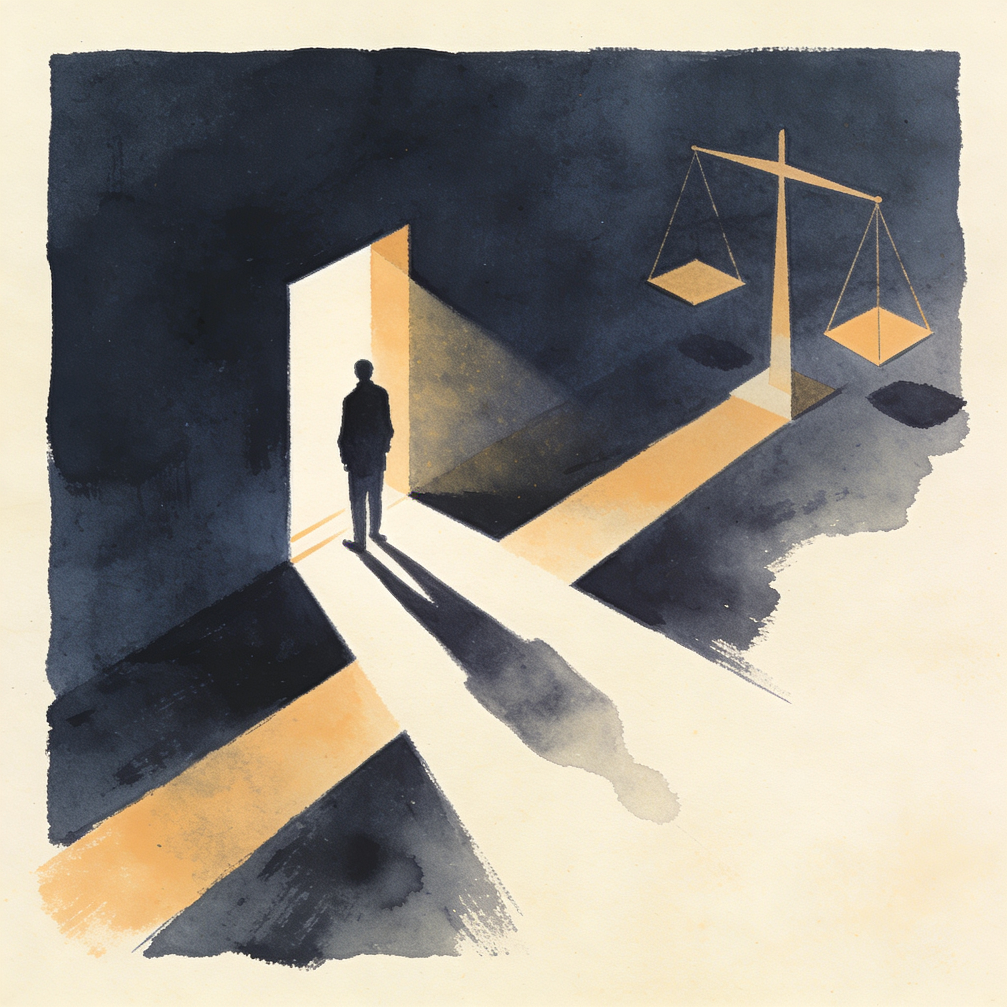 El centro se debate entre el voto útil y la abstención — Política, ilustración editorial
