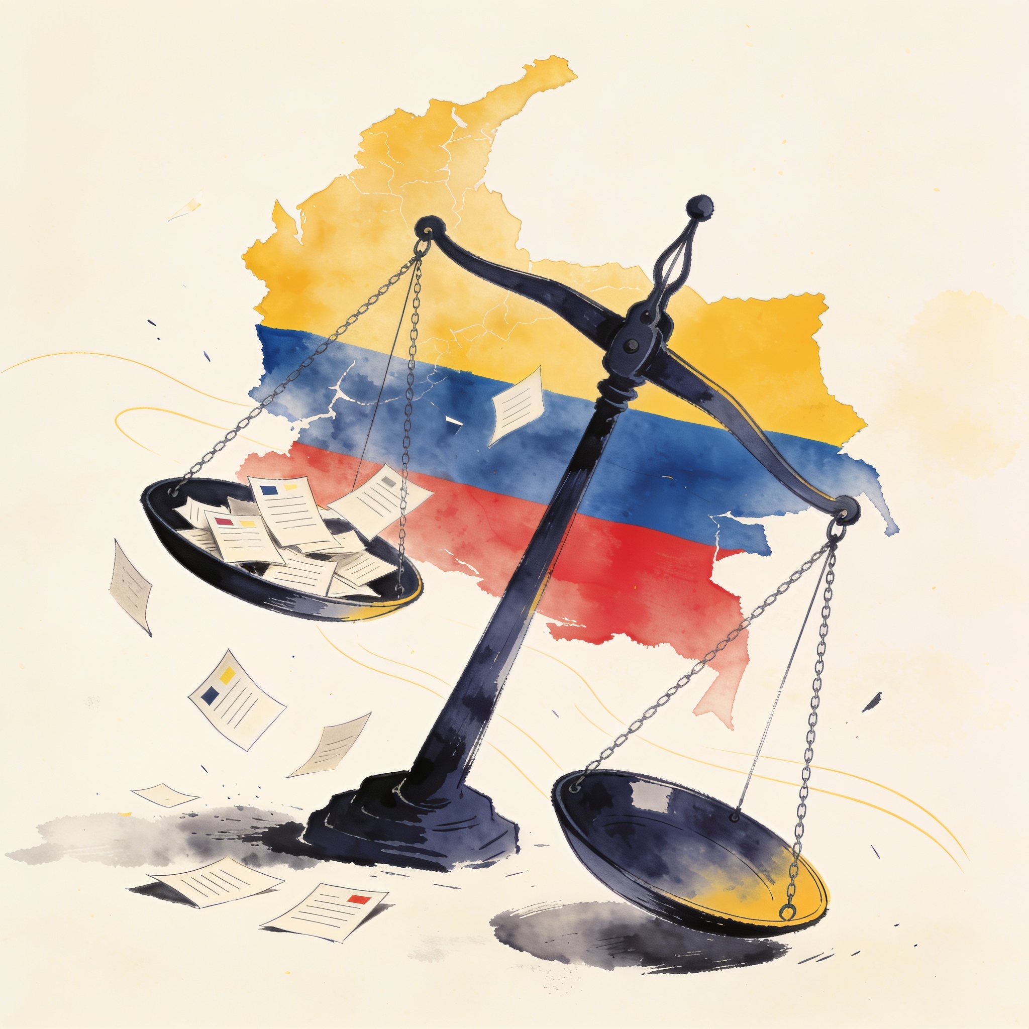 La fragilidad del tránsito electoral y el espectro del estallido — Análisis, ilustración editorial
