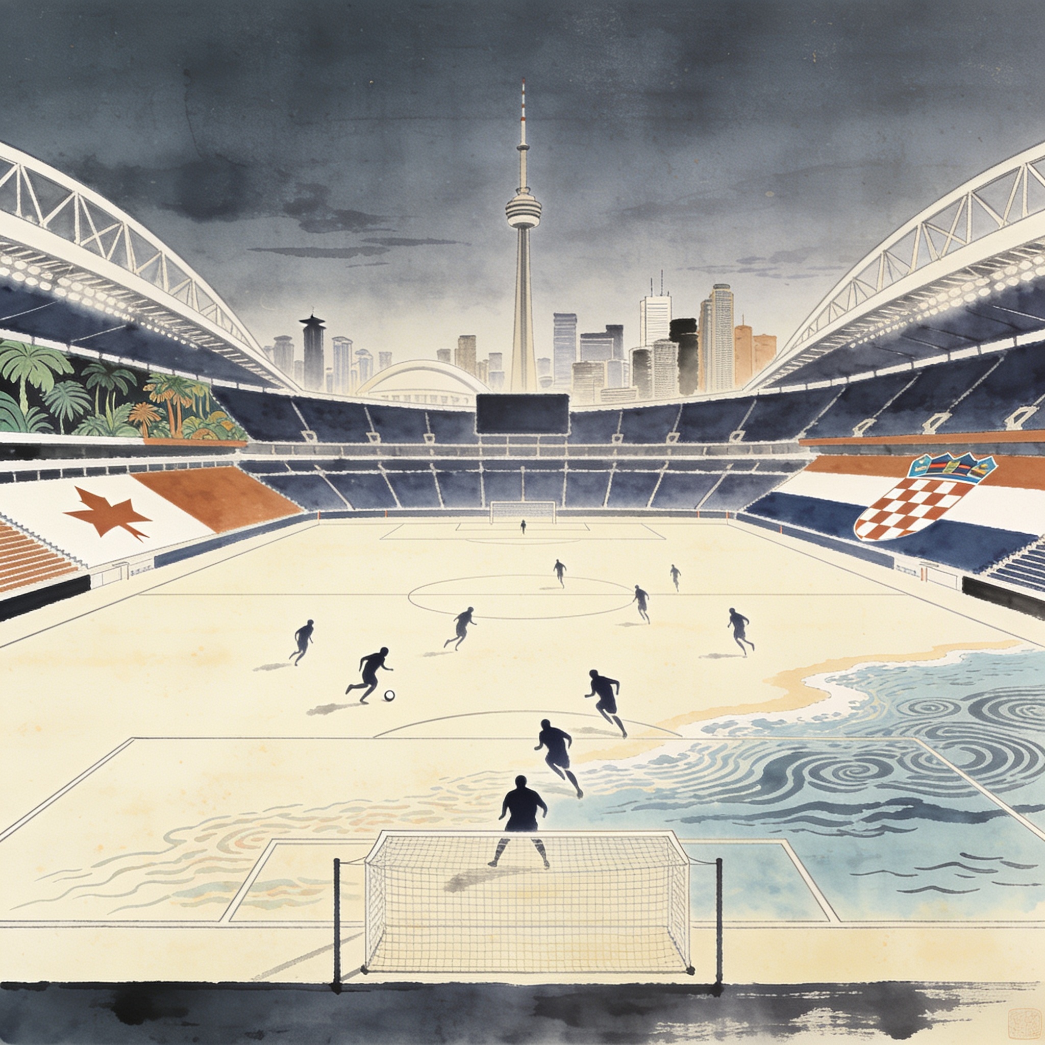¿Qué lecciones nos deja un mundial sin lógica económica? — Deportes, ilustración editorial