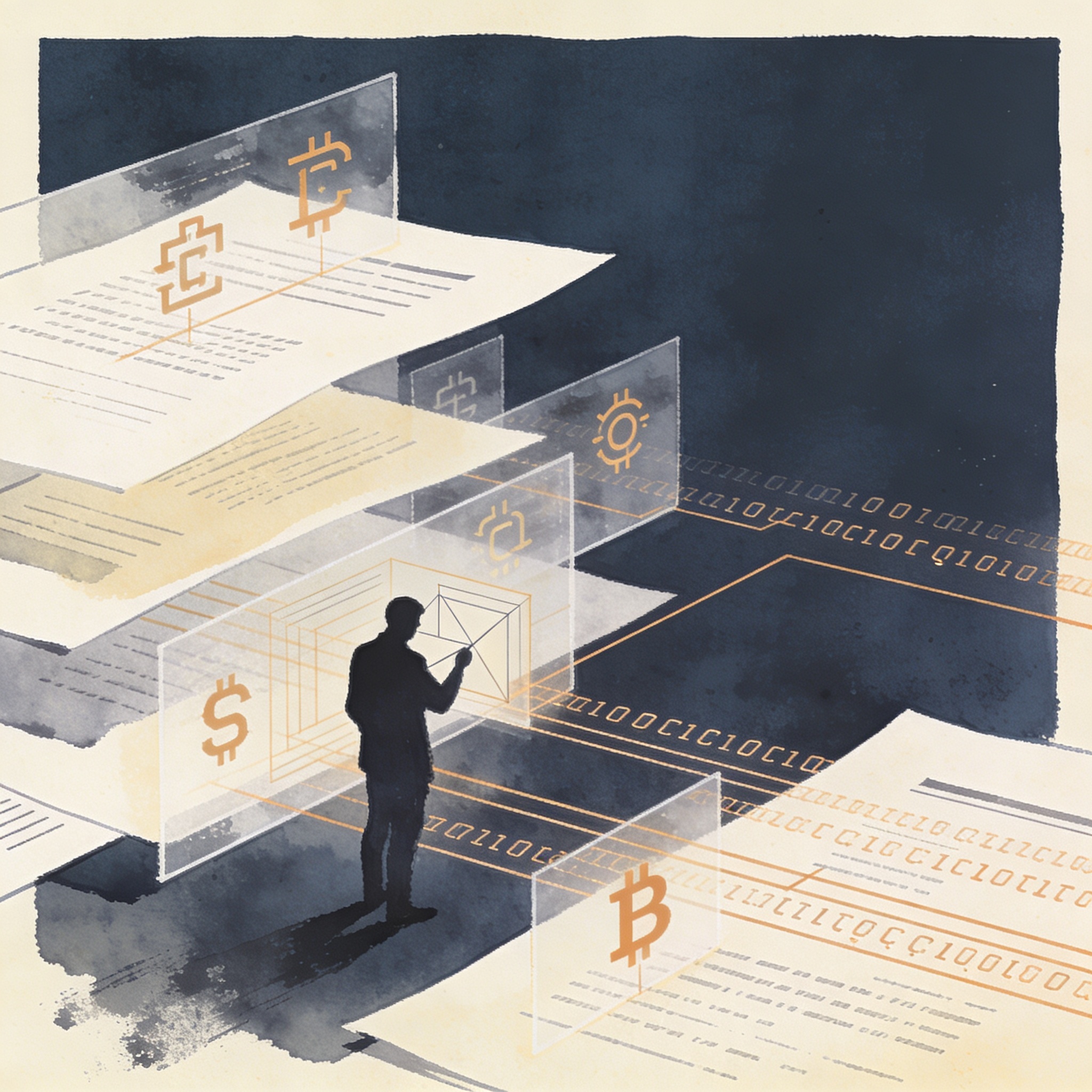 Registraduría expone trazabilidad técnica ante cuestionamientos electorales — Política, ilustración editorial