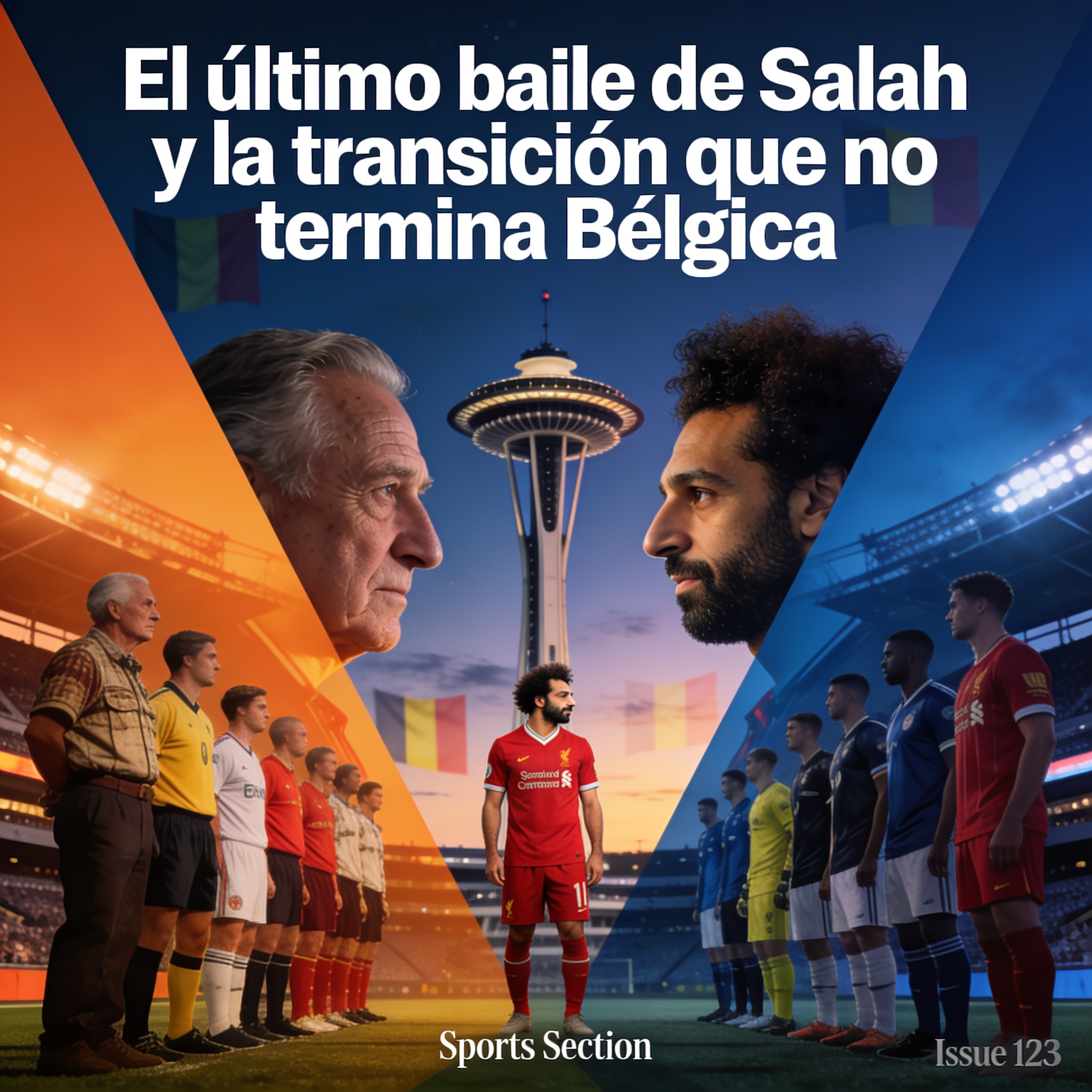 El último baile de Salah y la transición que no termina Bélgica — Deportes, ilustración editorial