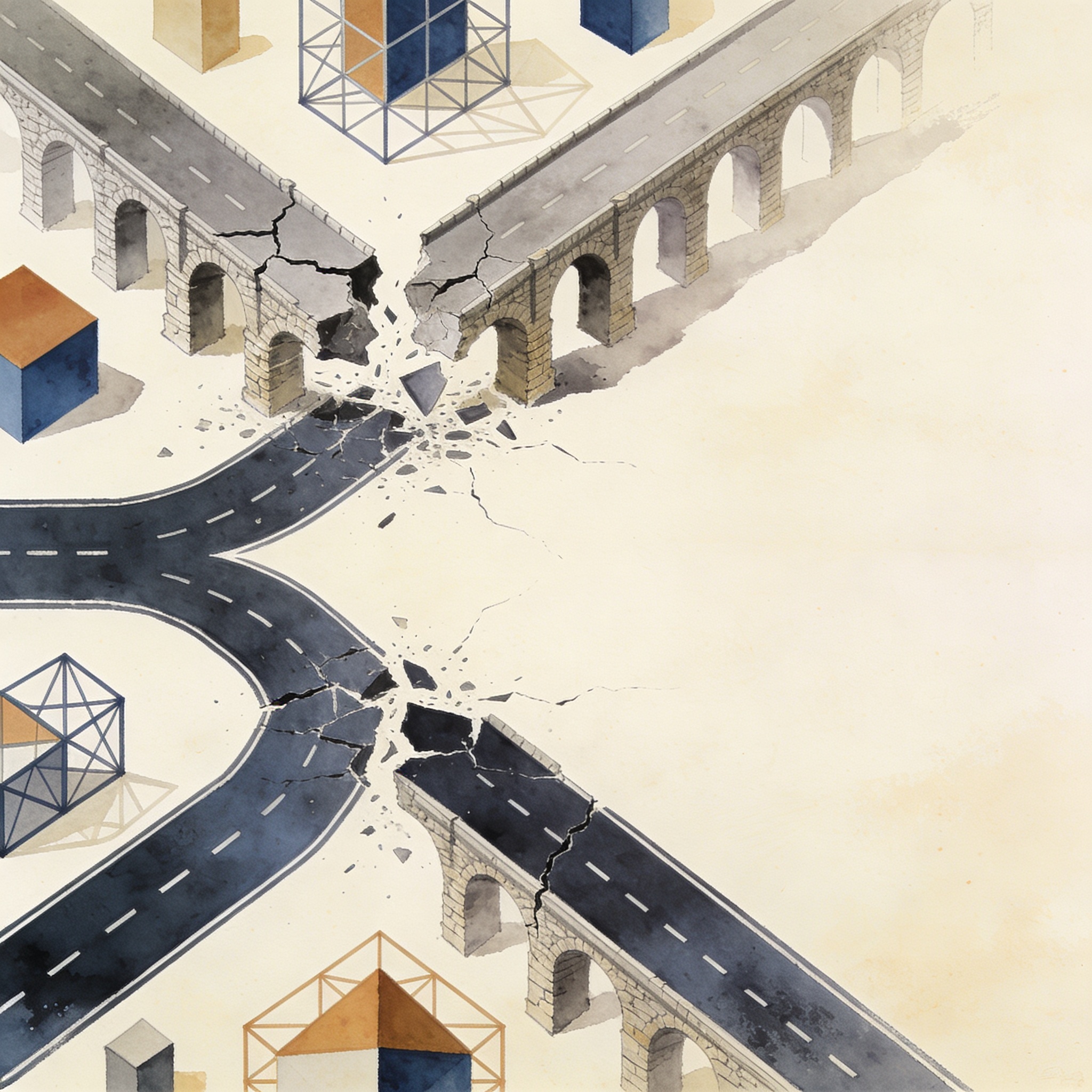 La primera vuelta expone las fracturas del sistema de alianzas — Política, ilustración editorial