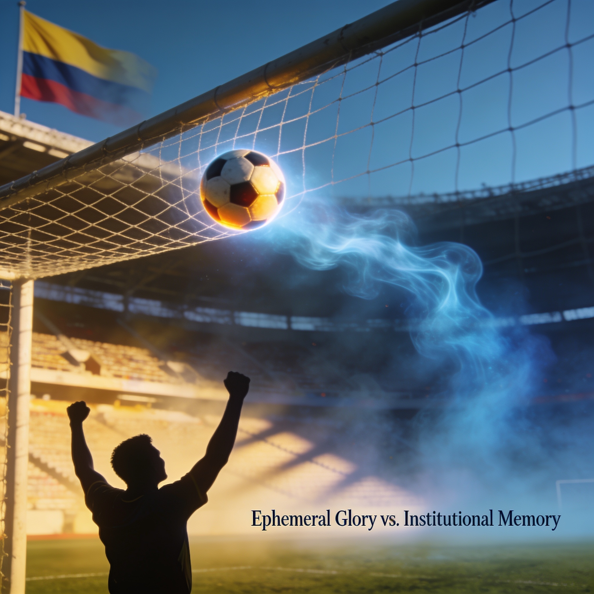 Un gol de Muñoz y la pregunta que el fútbol no resuelve — Deportes, ilustración editorial