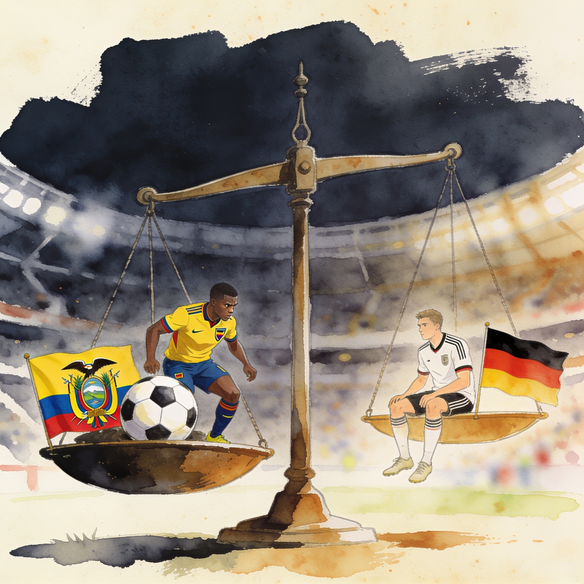 ¿Qué lecciones deja un partido que no es igual para ambos? — Deportes, ilustración editorial