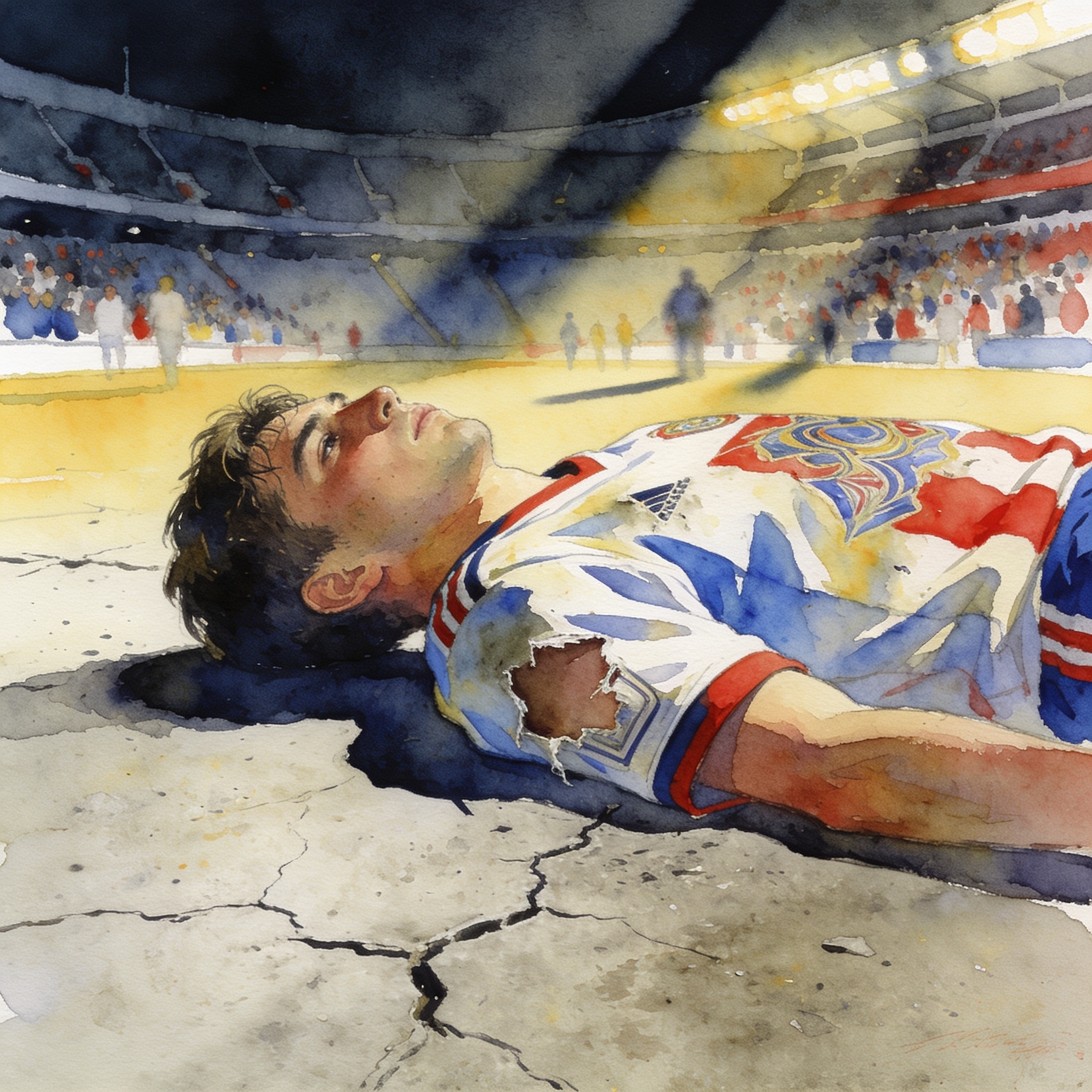 La muerte de Johan Leal expone el fracaso republicano del fútbol colombiano — Editorial, ilustración editorial