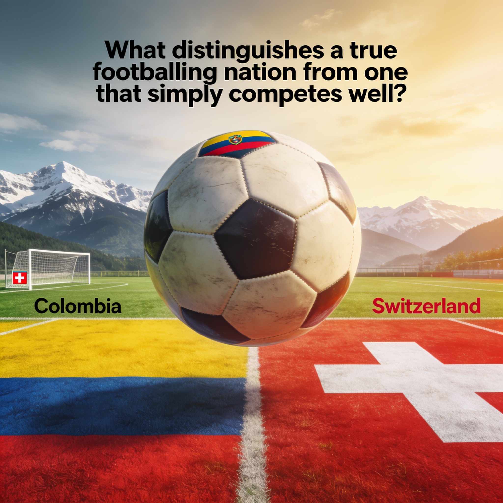 Colombia busca cuartos en un Mundial donde el favoritismo en el papel raramente basta — Deportes, ilustración editorial