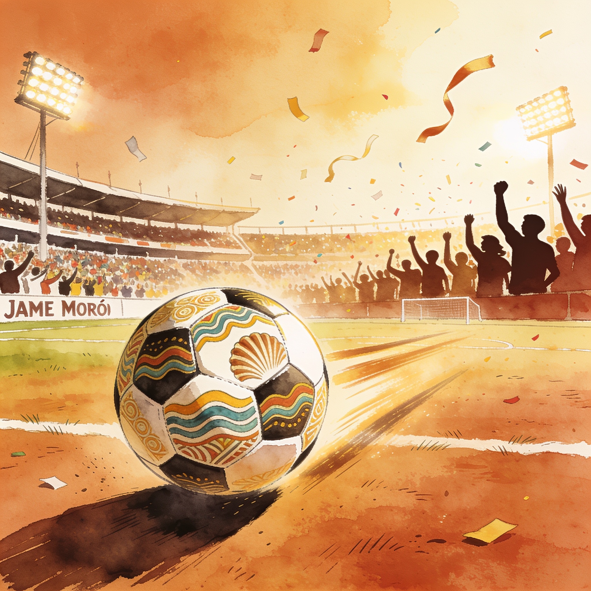 Real Cartagena golea 5-1 y el fútbol de provincia vuelve a sonreír — Deportes, ilustración editorial