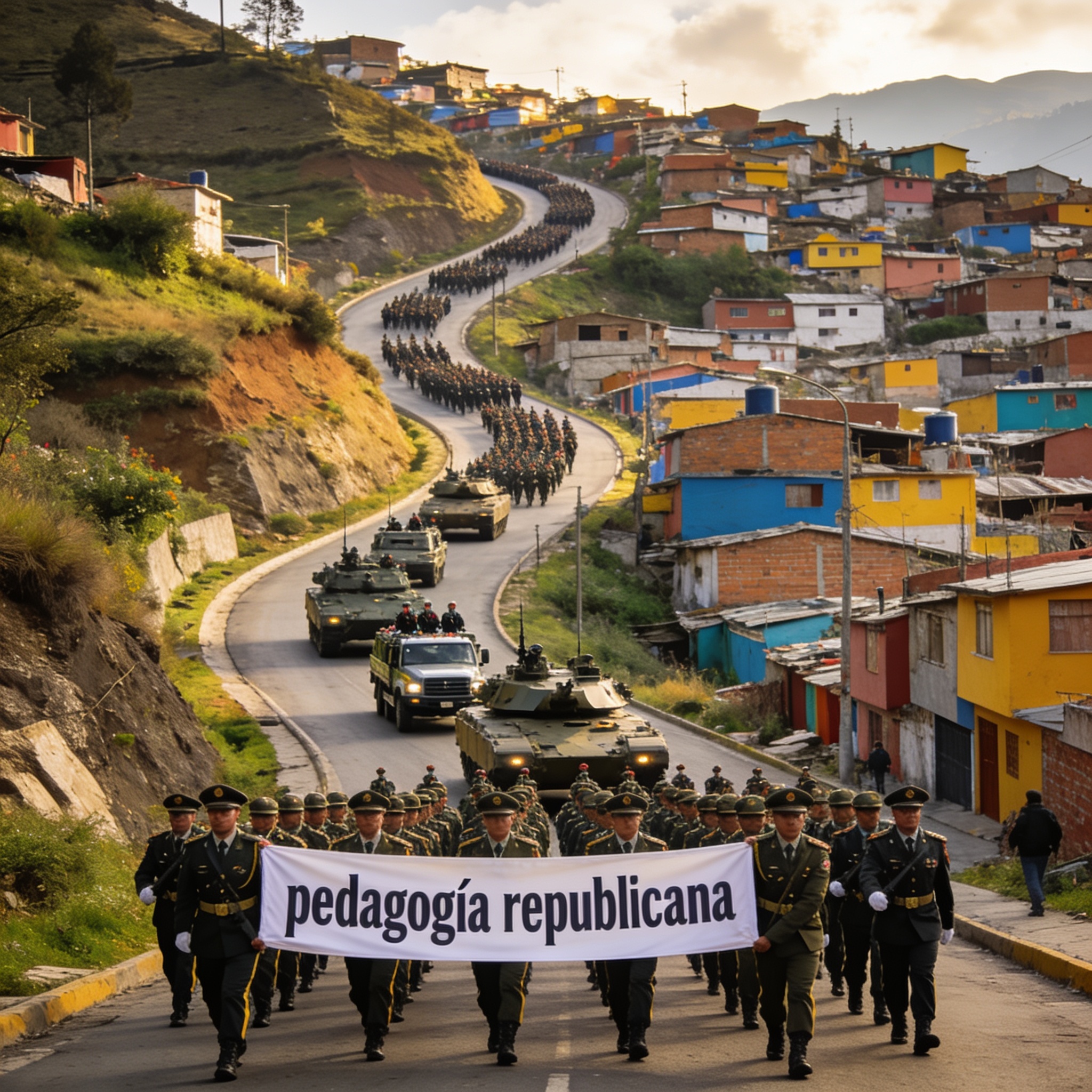 El 20 de julio se muda al sur de Bogotá — Política, ilustración editorial