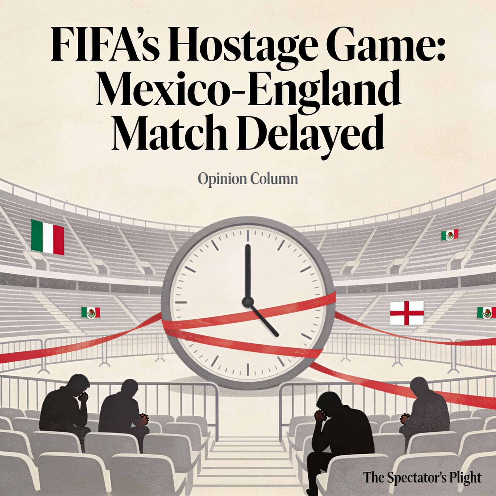 El fútbol nos obliga a esperar, una vez más — Deportes, ilustración editorial