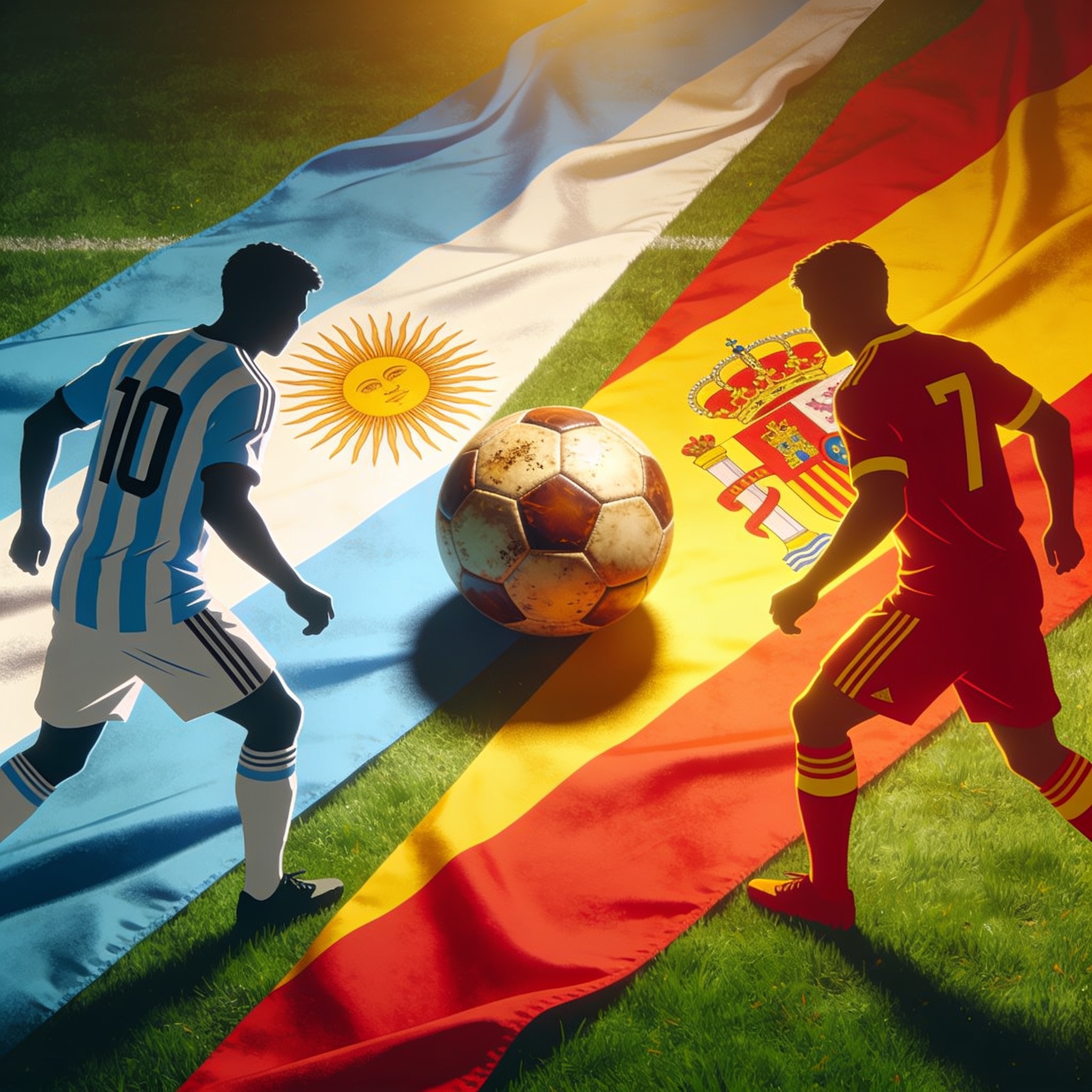 La final que el destino escribió antes que la FIFA — Deportes, ilustración editorial