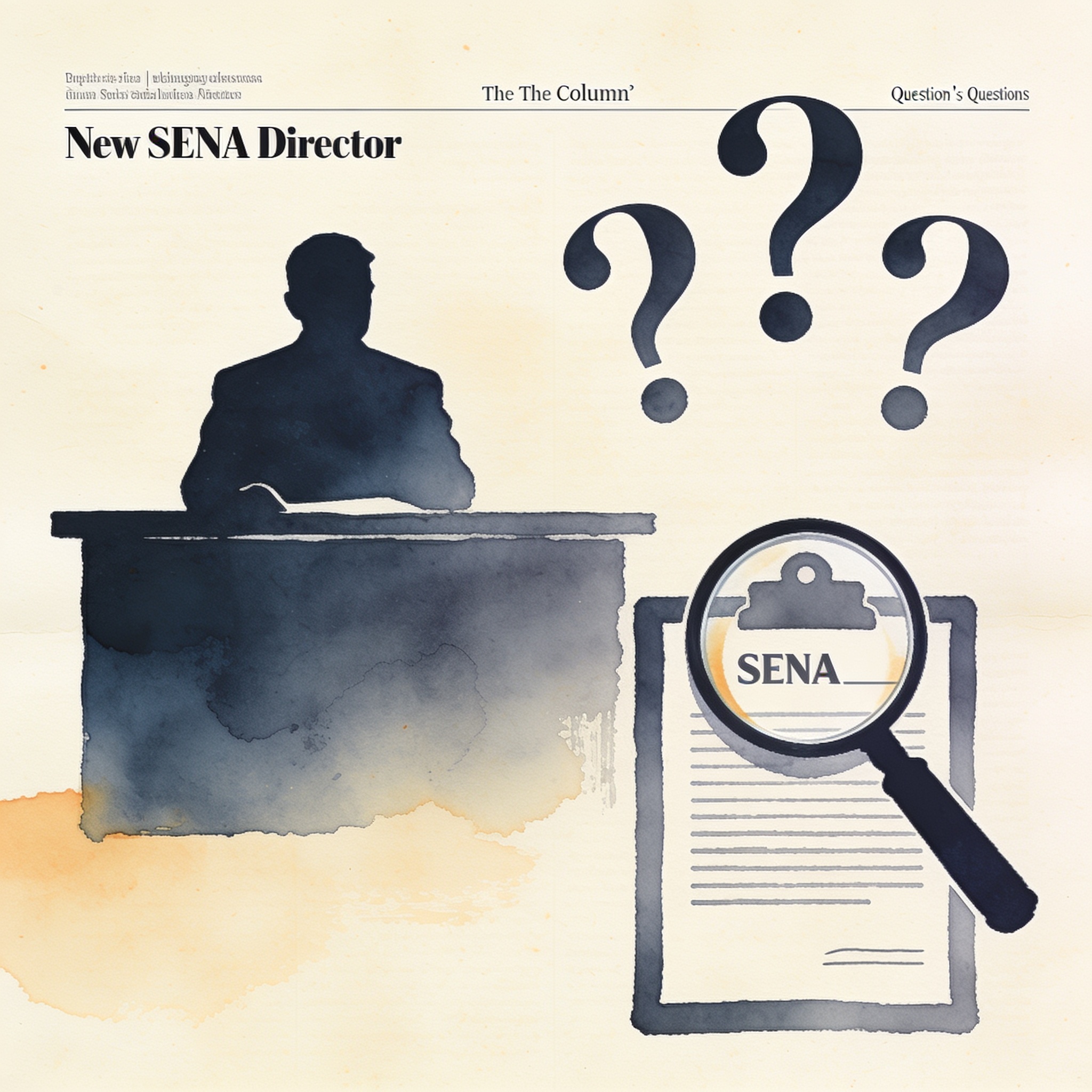 Tres preguntas que el nuevo director del SENA debe responder — Política, ilustración editorial
