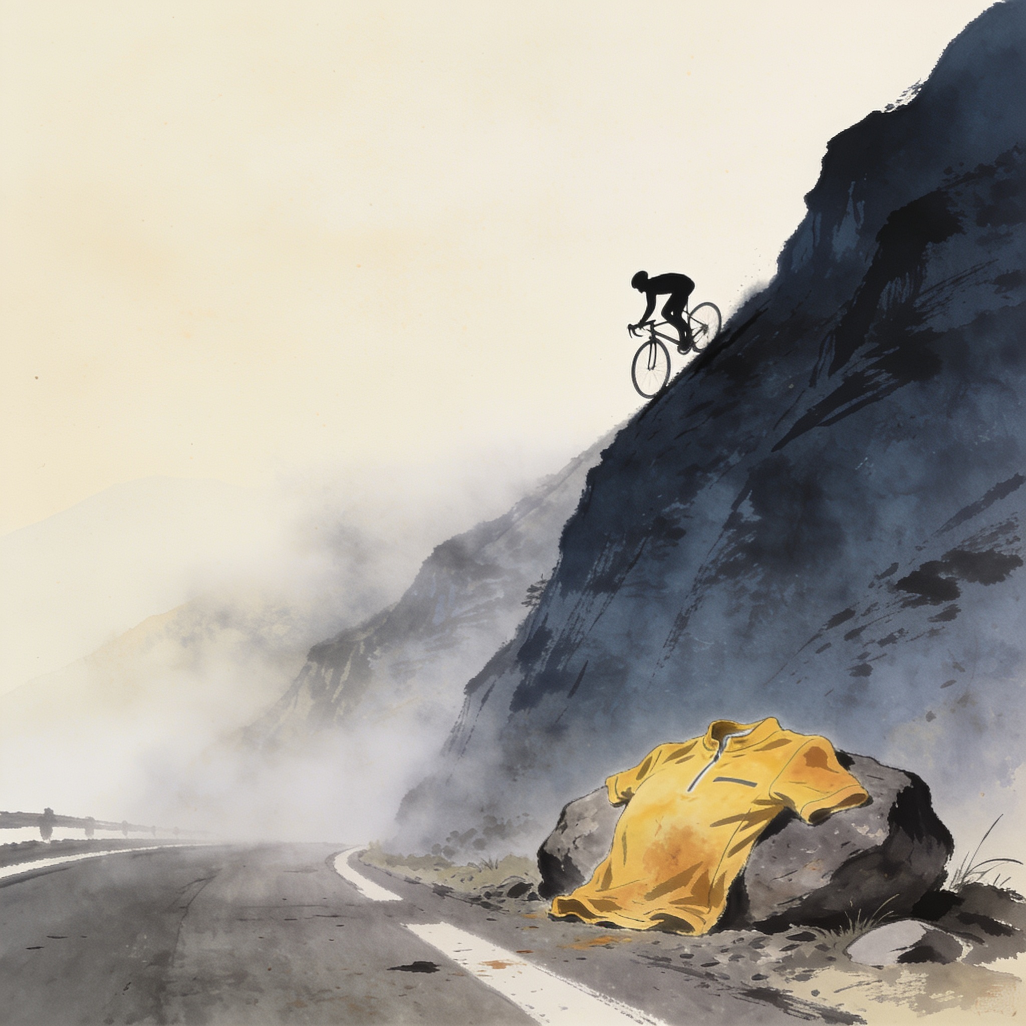¿Qué queda del ciclismo colombiano cuando la montaña ya no basta? — Deportes, ilustración editorial