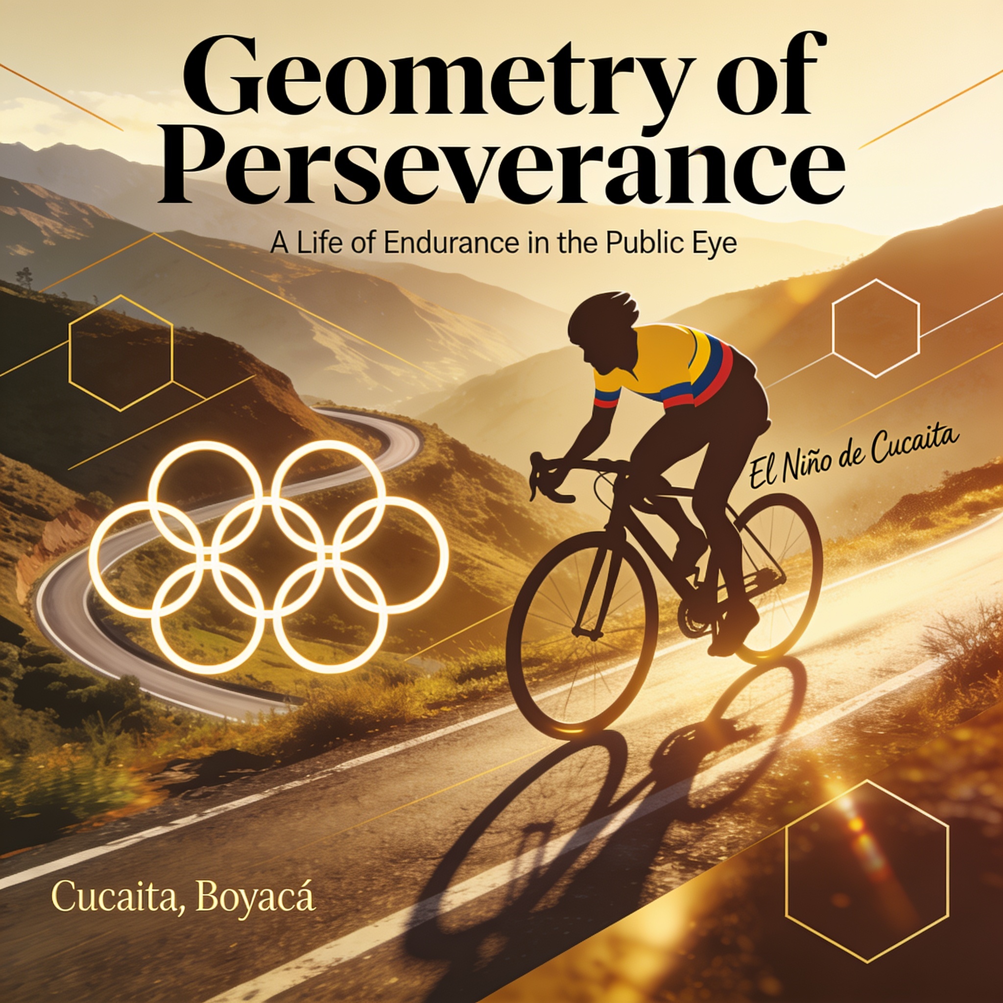 Rafael Antonio Niño y la geometría de la perseverancia — Deportes, ilustración editorial