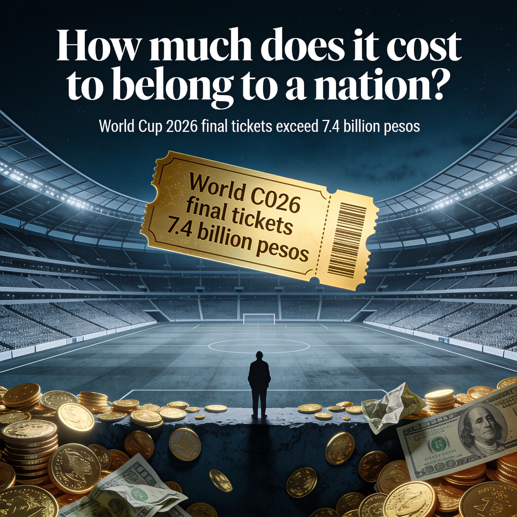 ¿Cuánto cuesta pertenecer a una nación? — Deportes, ilustración editorial
