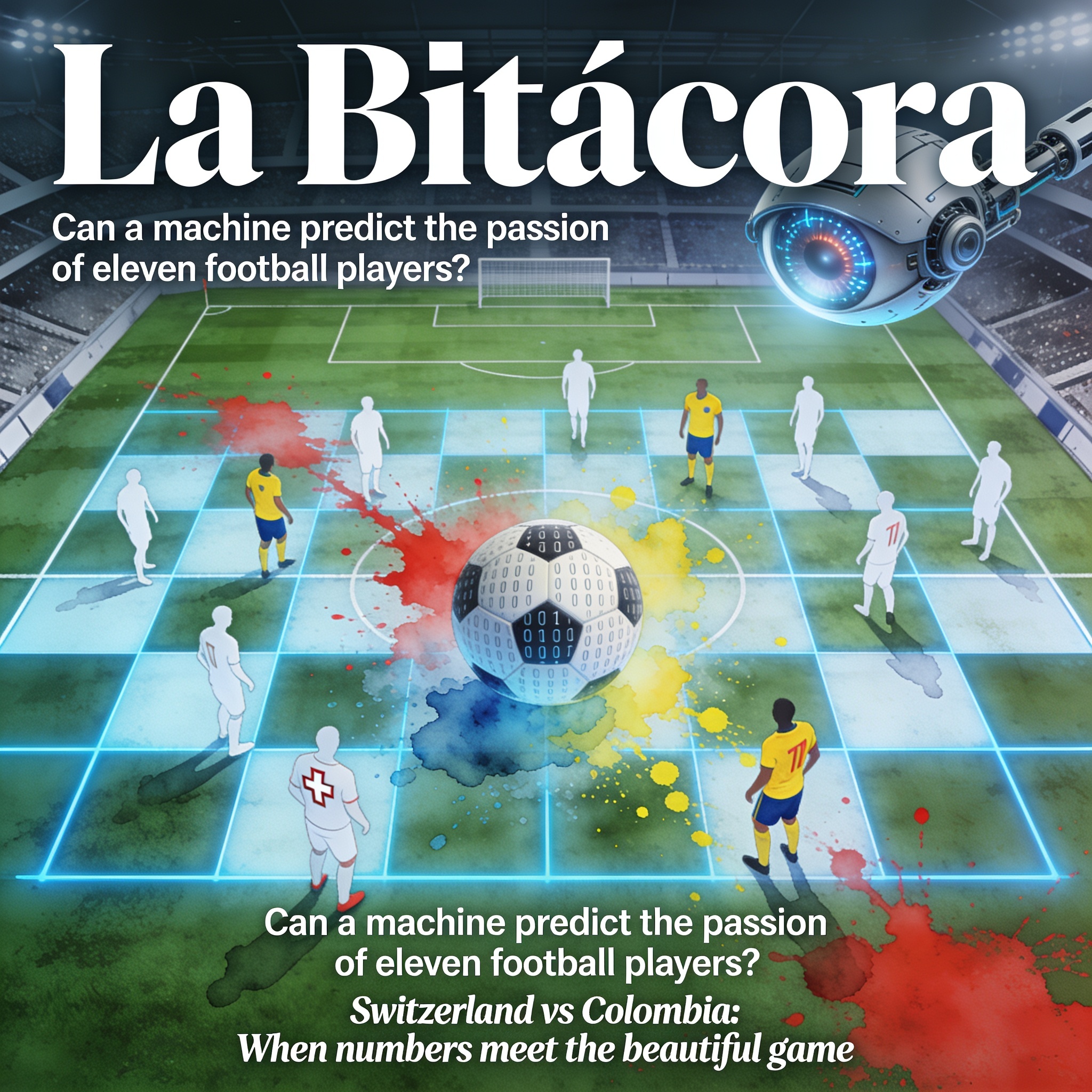¿Puede una máquina predecir la pasión de once jugadores? — Deportes, ilustración editorial