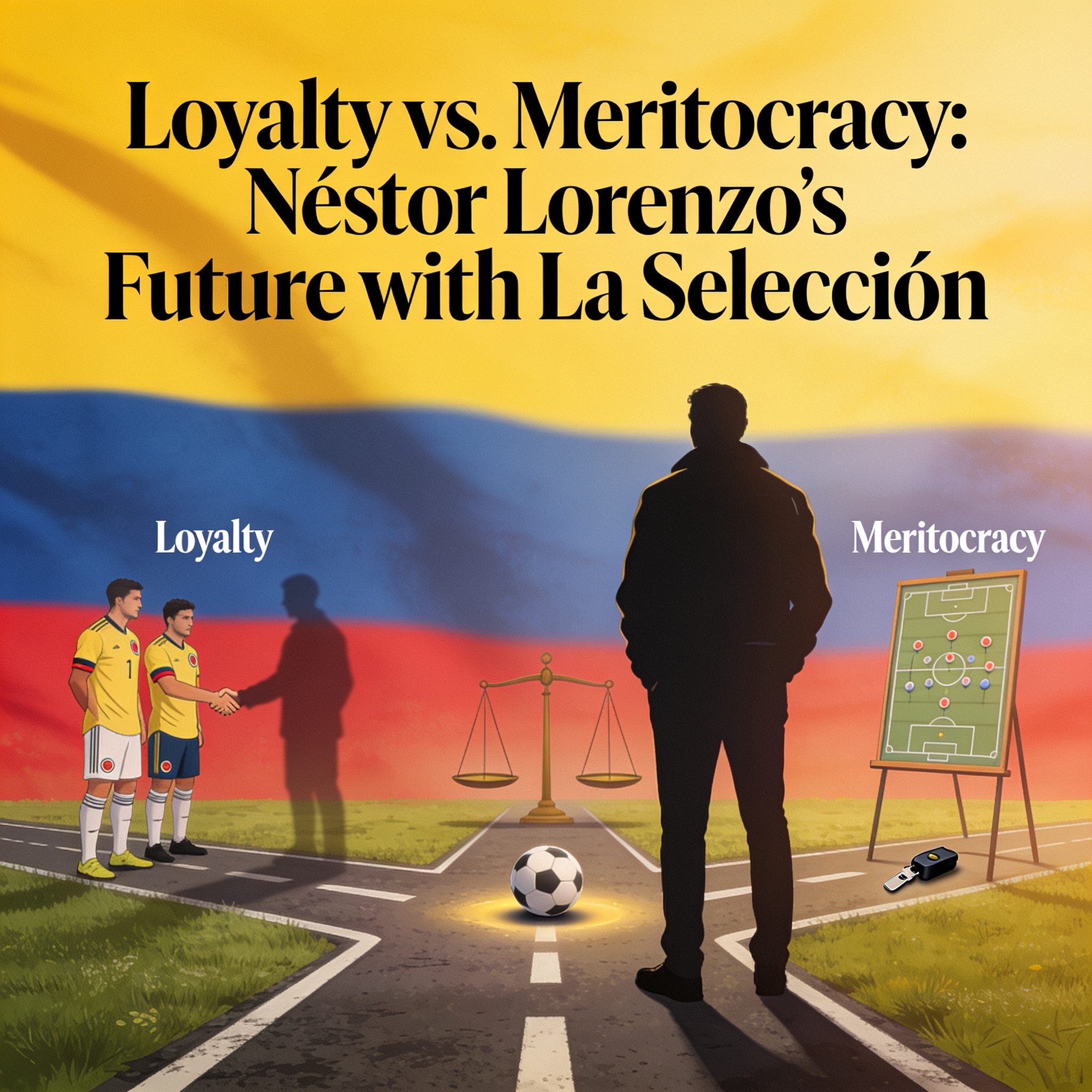 La renovación de Lorenzo y el dilema de la gratitud en la Selección — Deportes, ilustración editorial