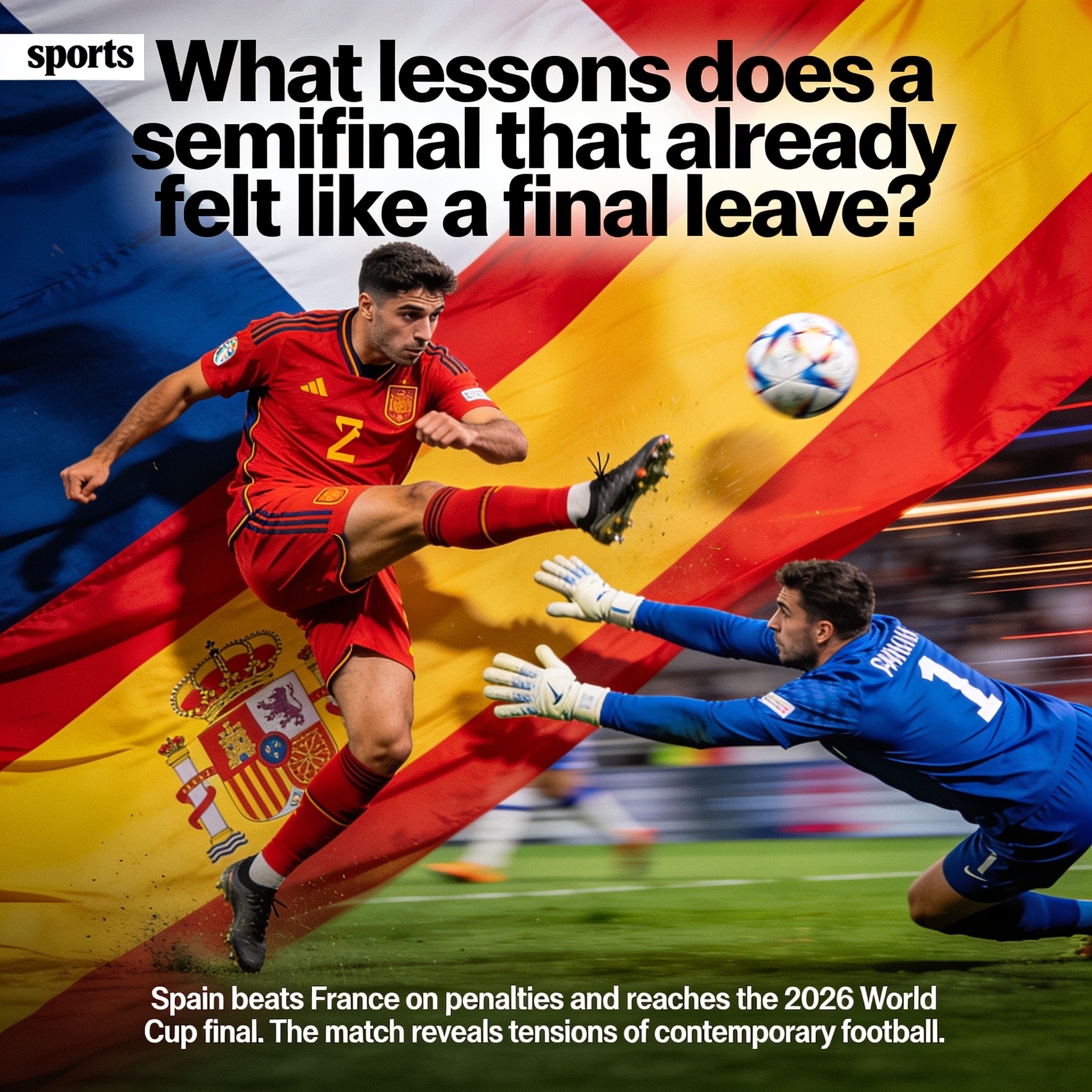 ¿Qué lecciones deja una semifinal que ya parecía final? — Deportes, ilustración editorial