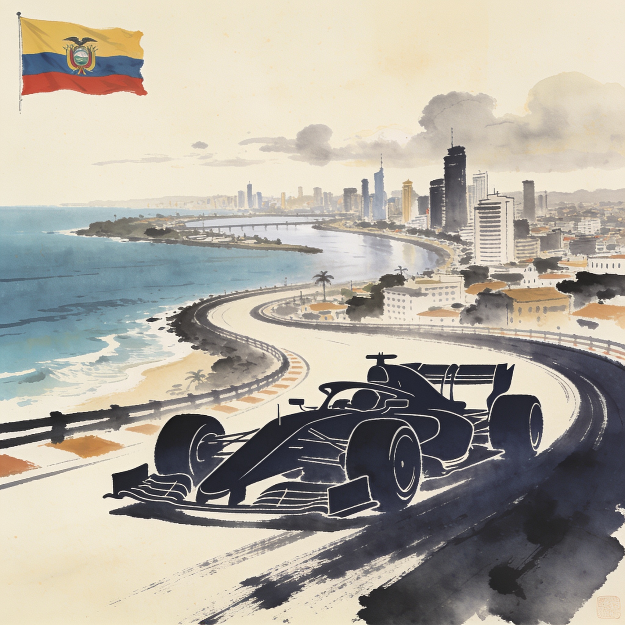 ¿Puede Barranquilla convertirse en sede permanente de la IndyCar? — Deportes, ilustración editorial