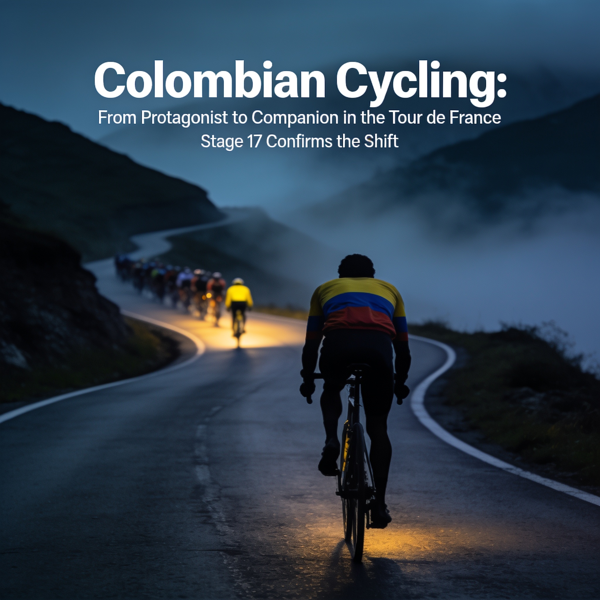 El ciclismo colombiano ya no sueña con París y eso dice algo de nosotros — Deportes, ilustración editorial